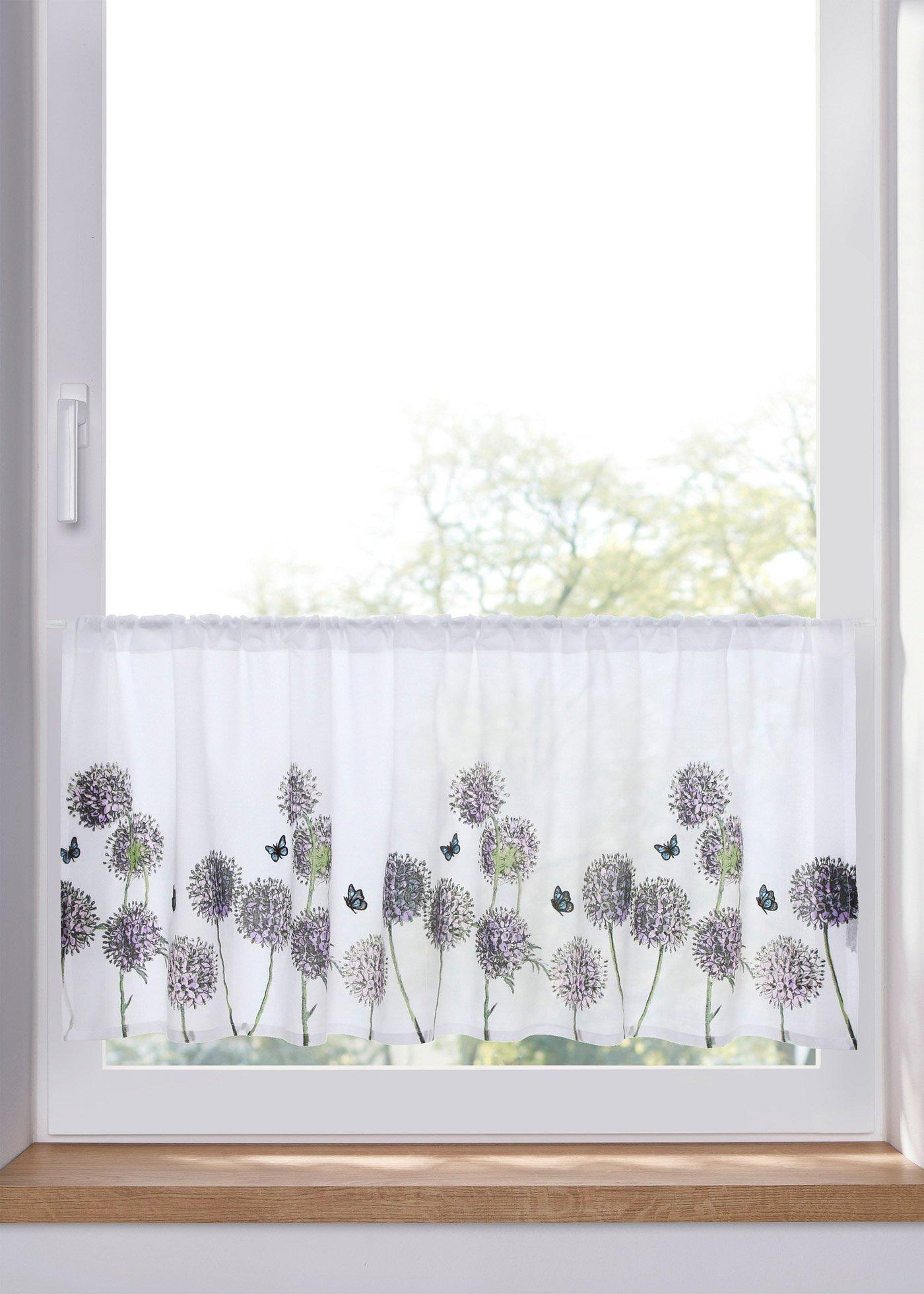 Brise-bise avec broderie