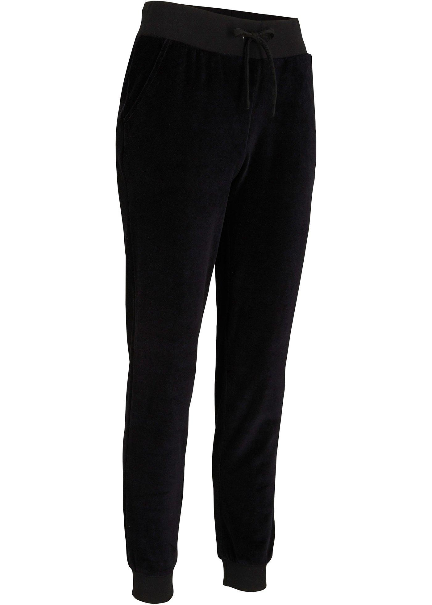 Pantalon de jogging en velours, longueur cheville, niveau 1