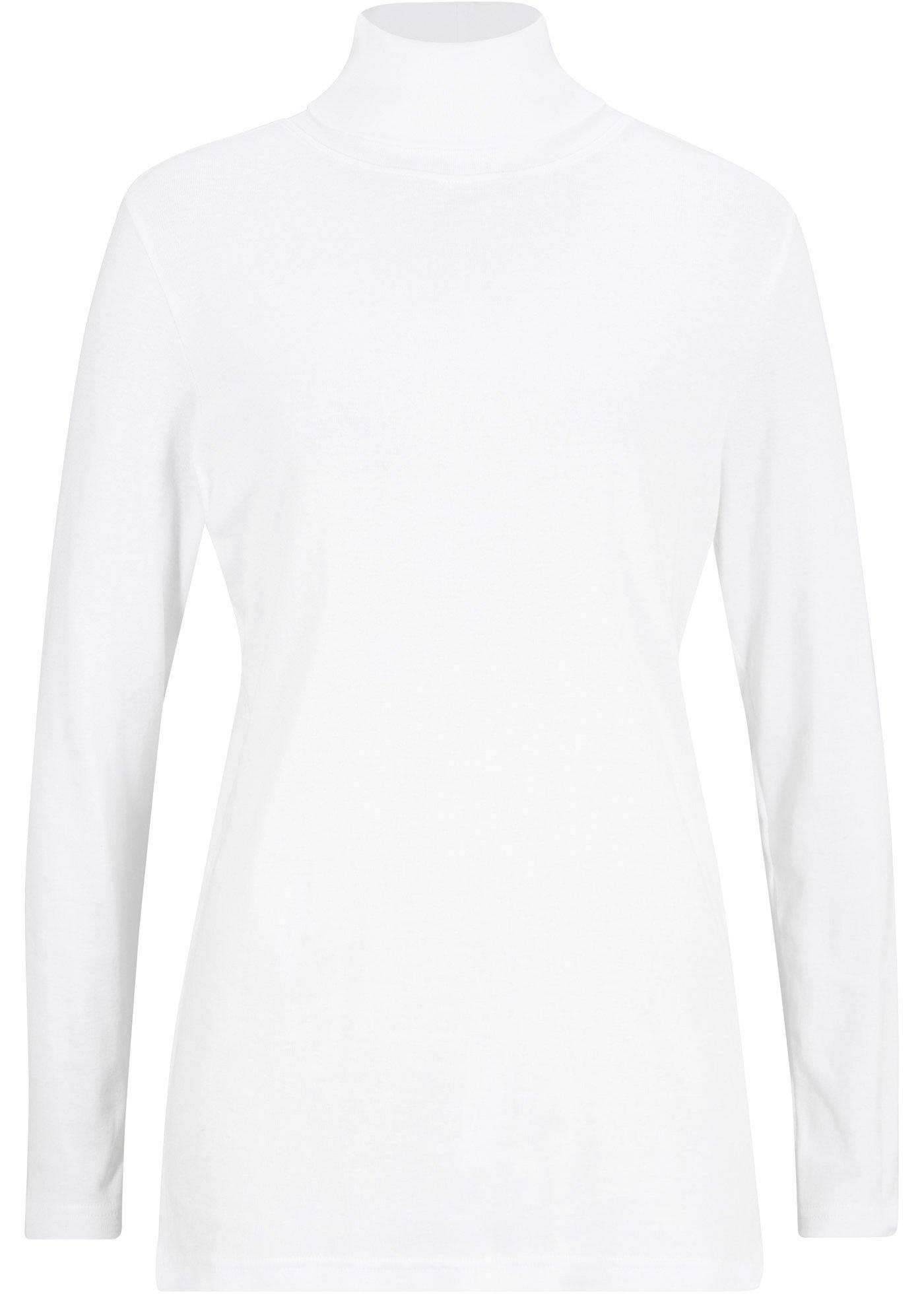 T-shirt manches longues à col roulé