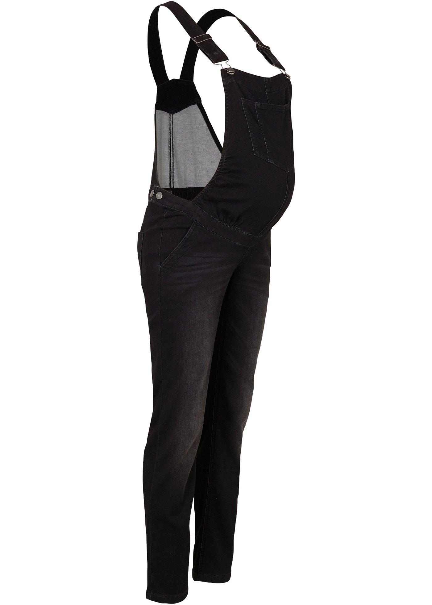 Salopette en jean de grossesse, STRAIGHT FIT, ultra douce