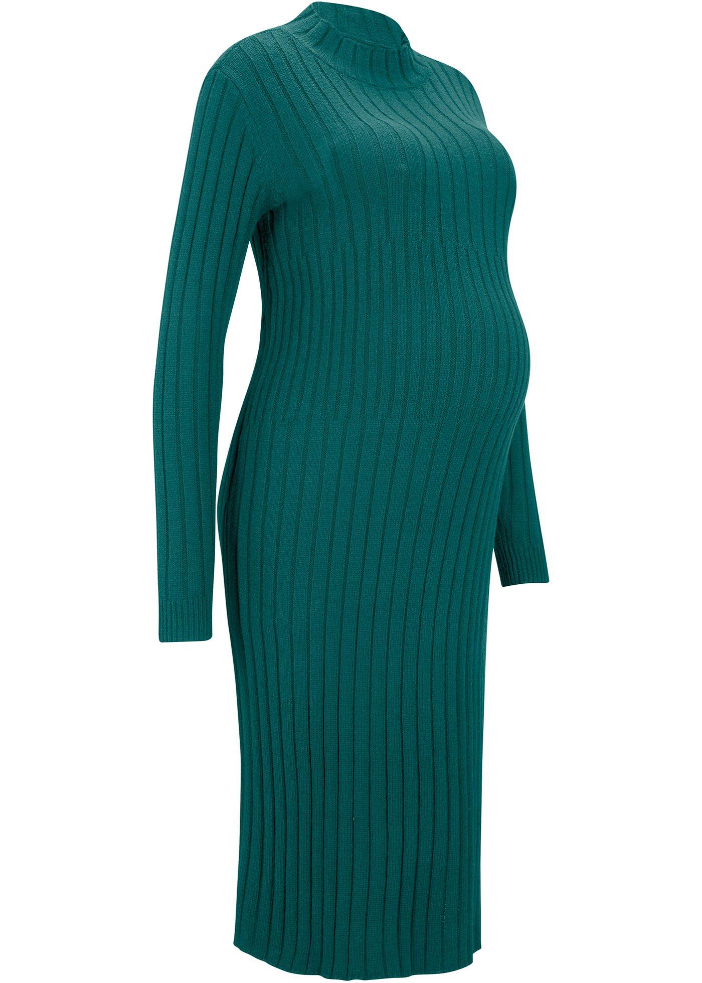 Robe en maille de grossesse