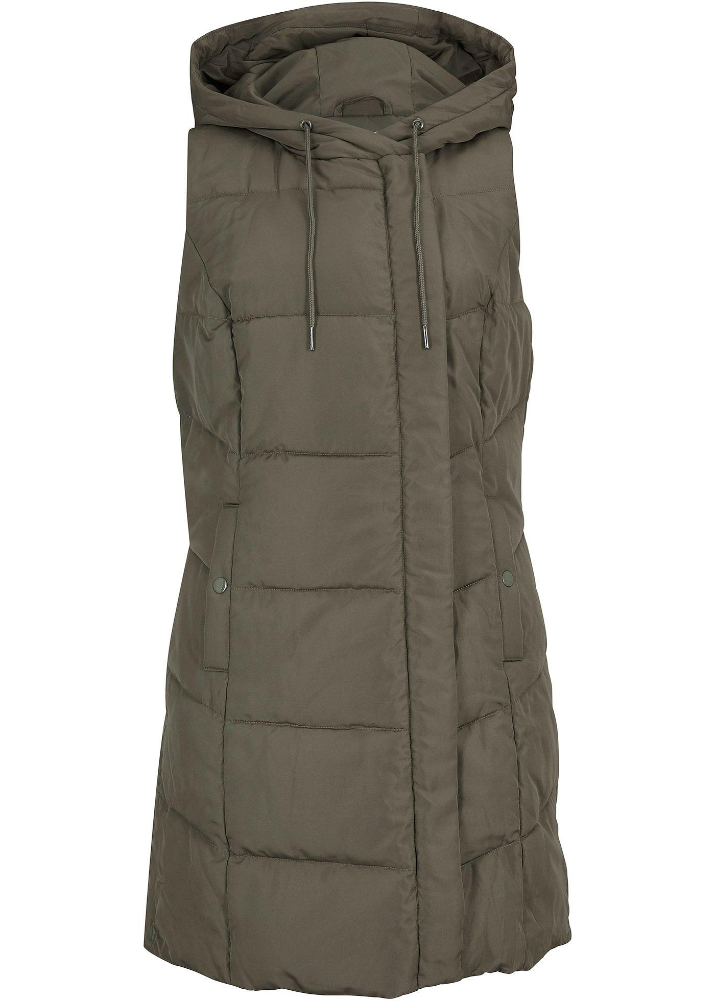 Veste sans manches matelassée en polyester recyclé