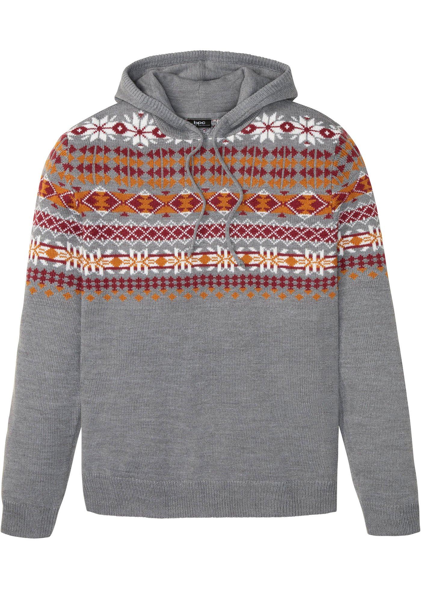 Pull norvégien à capuche