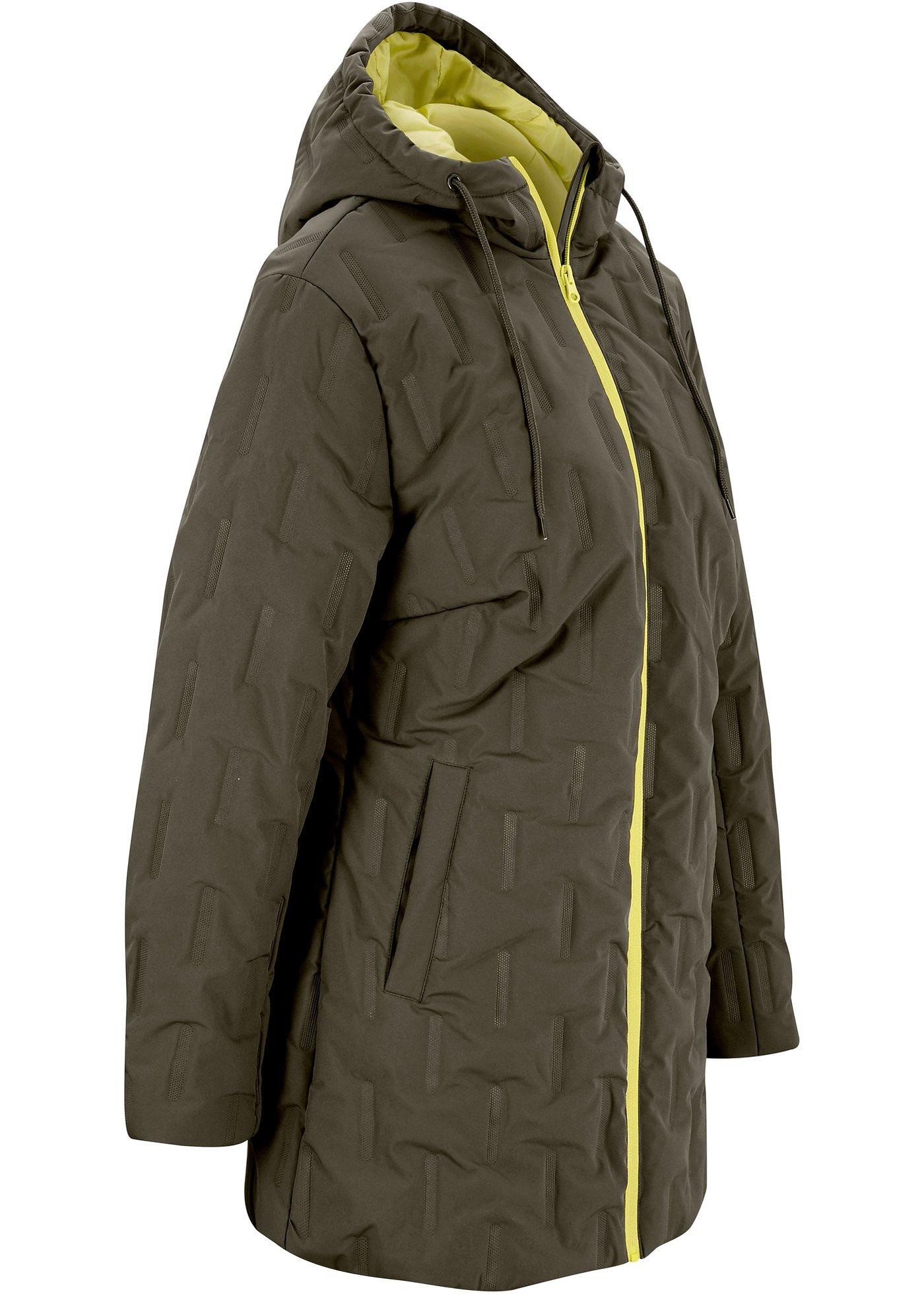 Veste longue fonctionnelle avec capuche