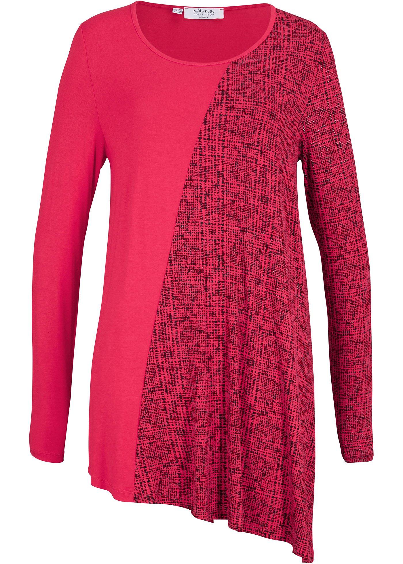 T-shirt manches longues avec base asymétrique Maite Kelly