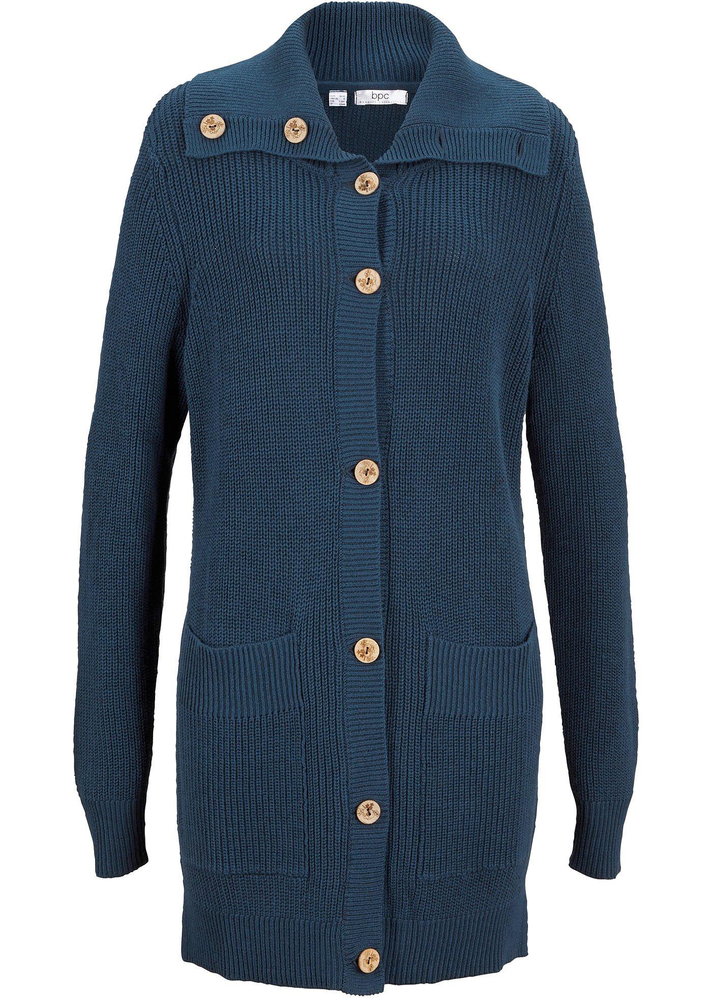 Gilet en maille côtelée avec poches