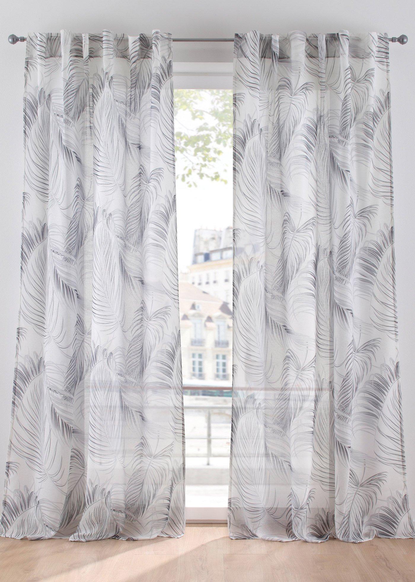 Voilage avec polyester recyclé (1 pce.)