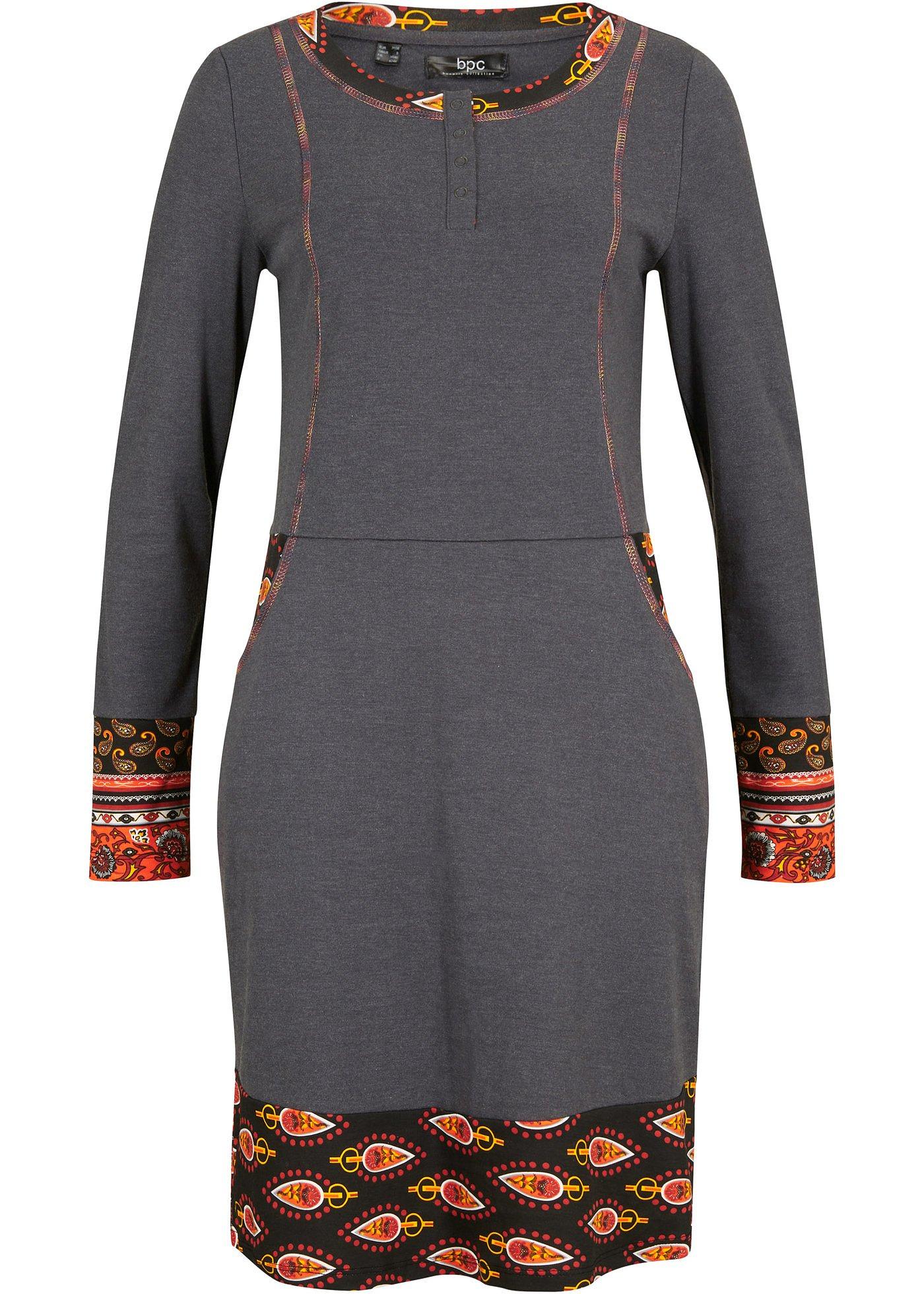 Robe en coton avec patches