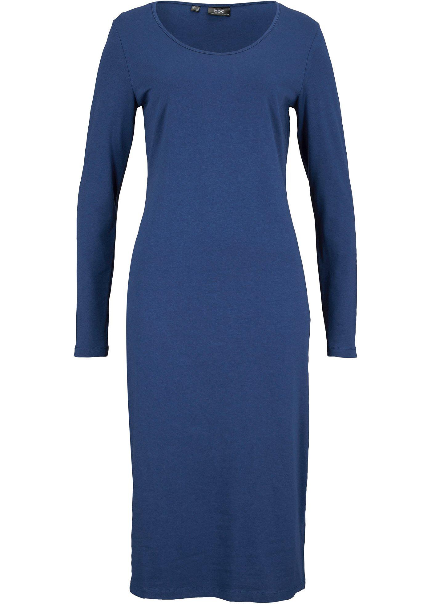 Robe en jersey, longueur midi