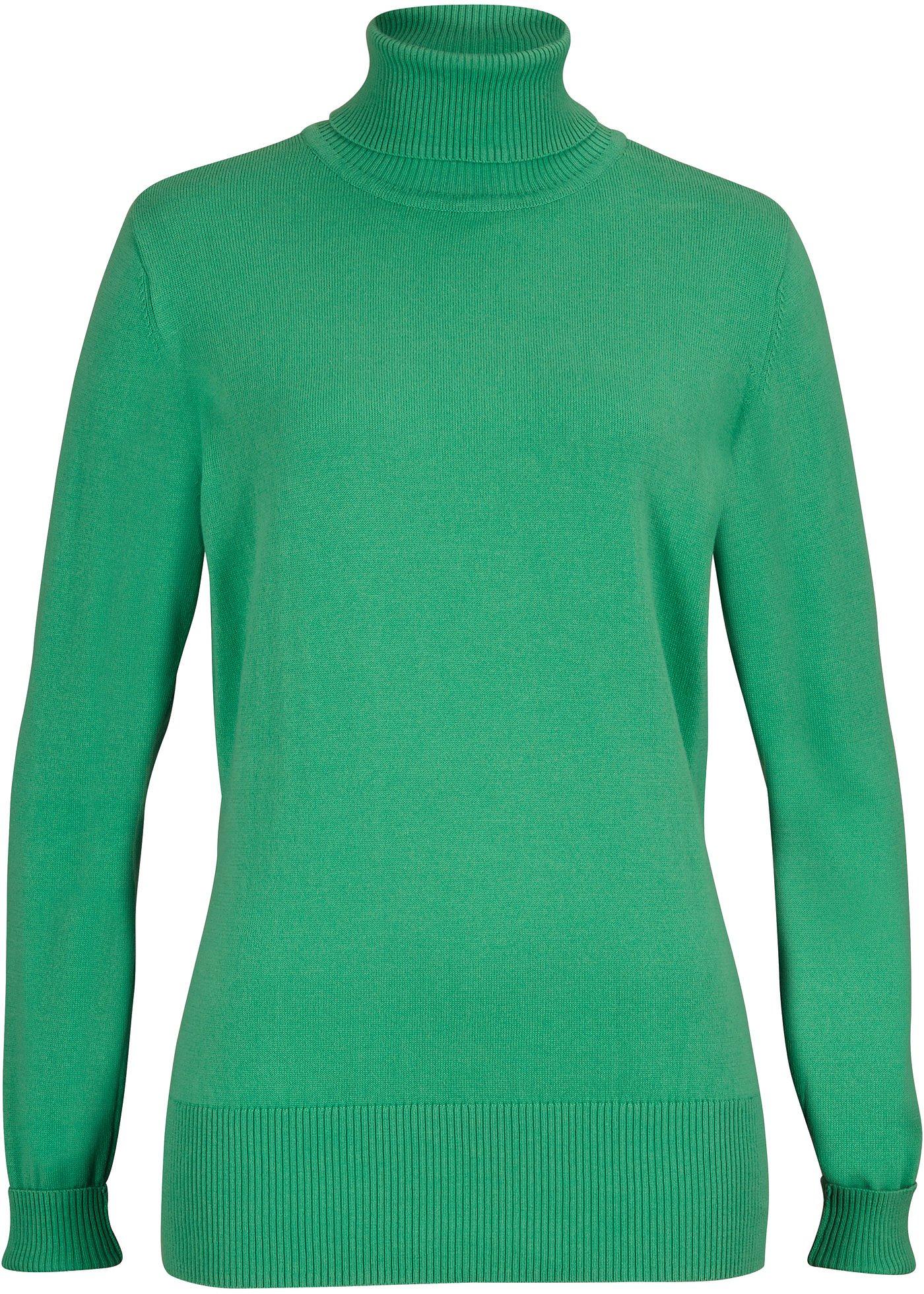 Pull à col roulé en fine maille