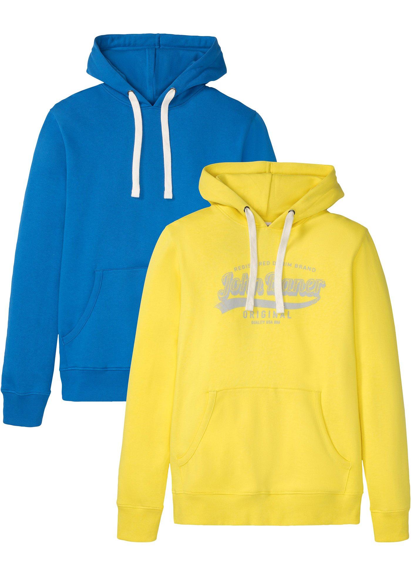 Lot de 2 sweat-shirts à capuche