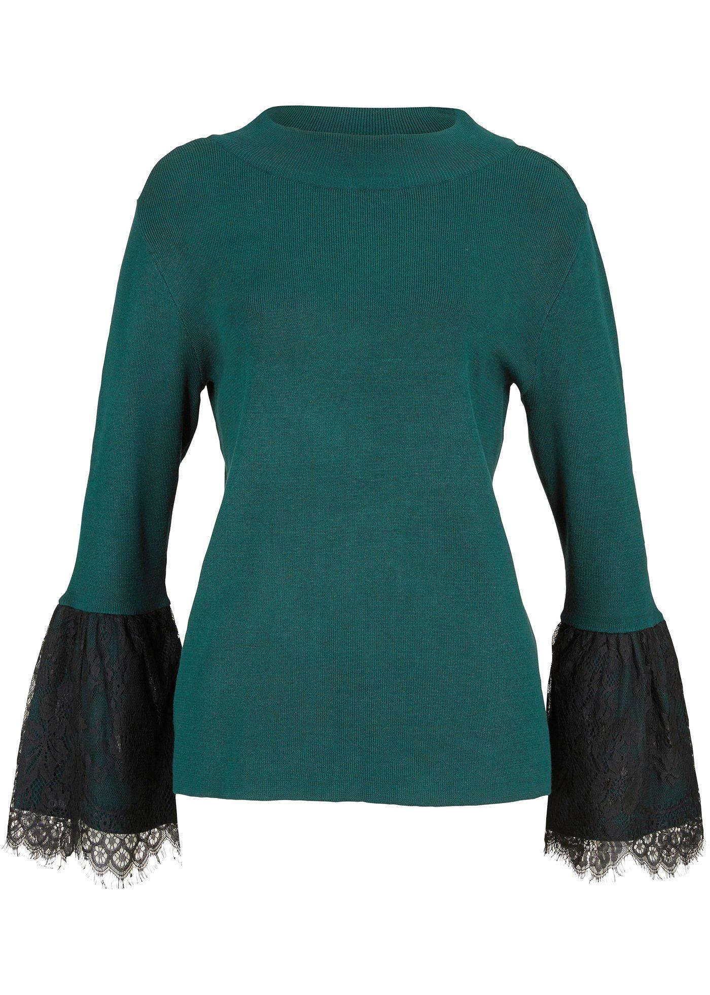 Pull en viscose durable à dentelle