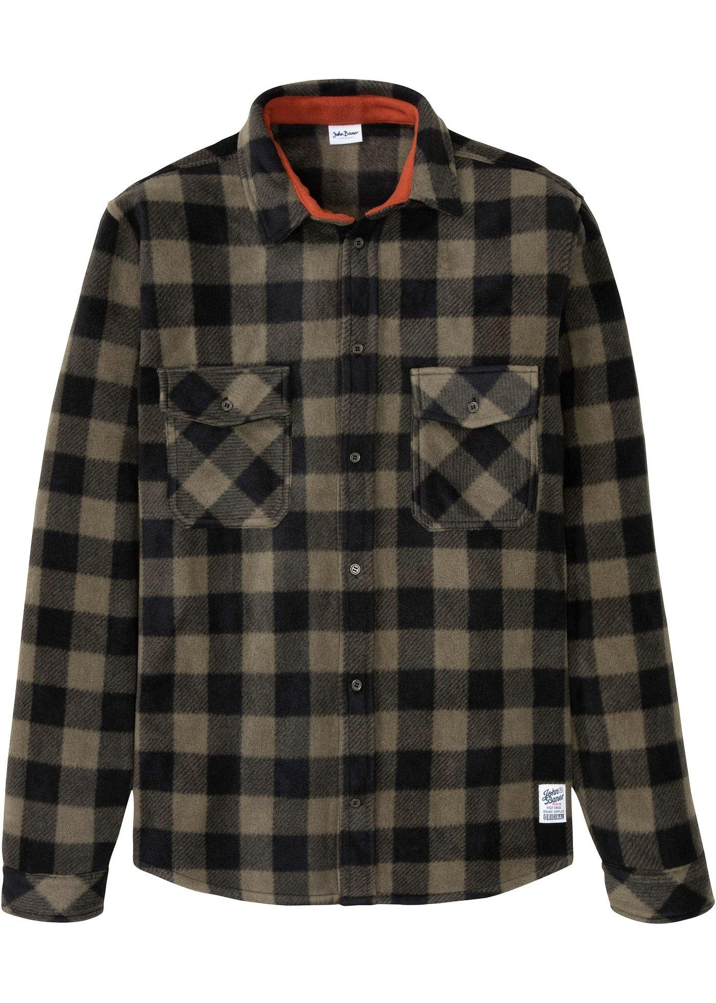 Surchemise en maille polaire, manches longues