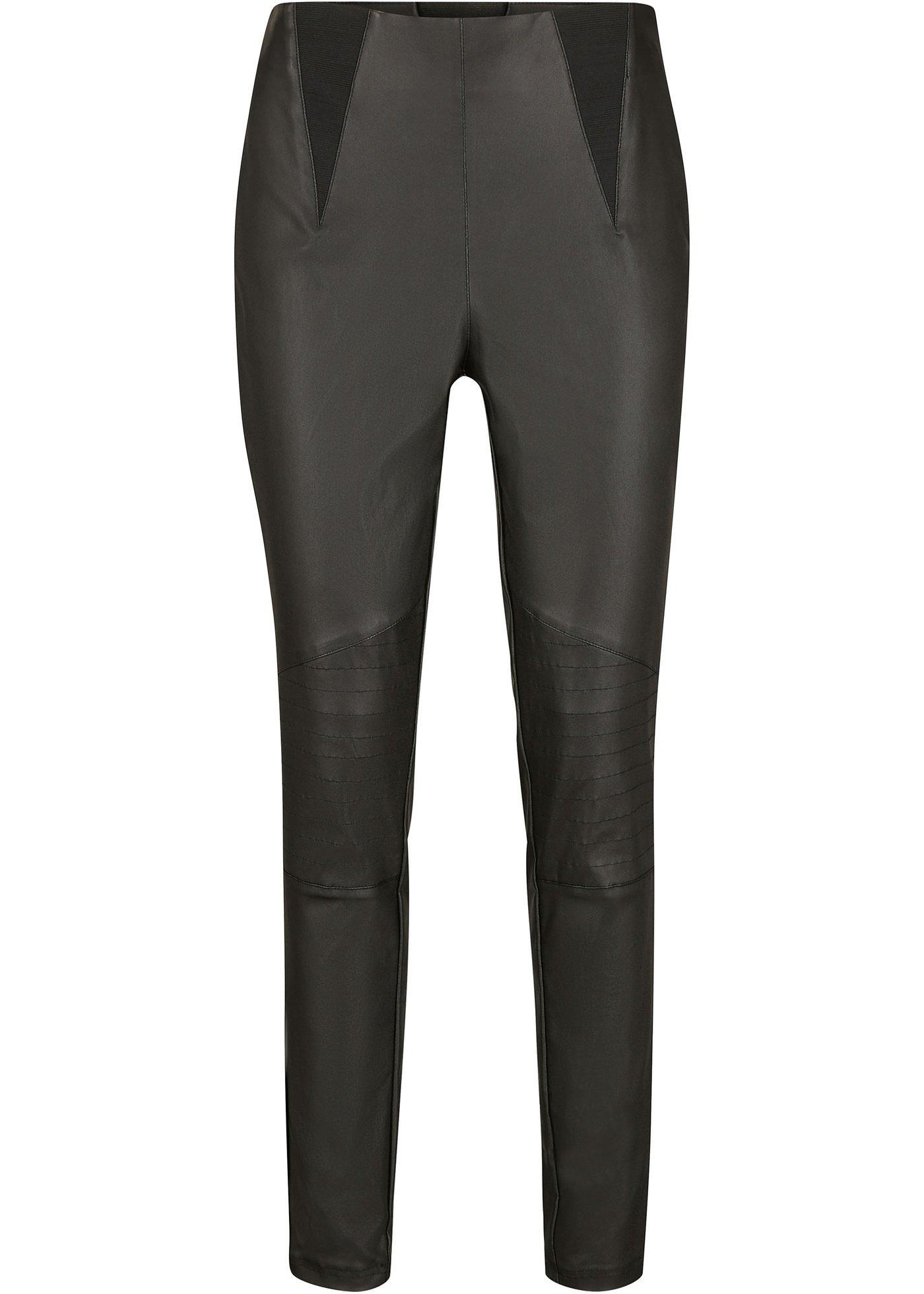 Pantalon enduit avec empiècements extensibles