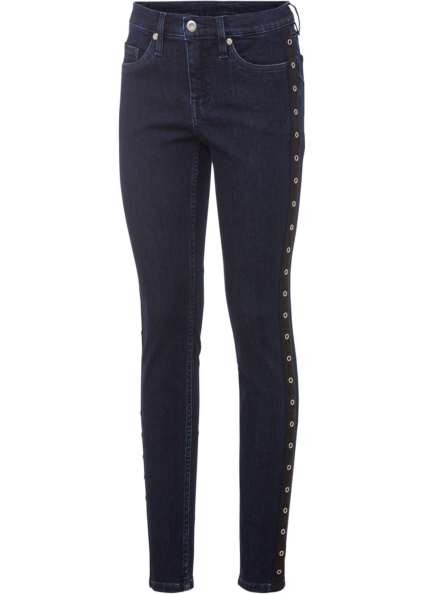 Jean push-up avec rivets