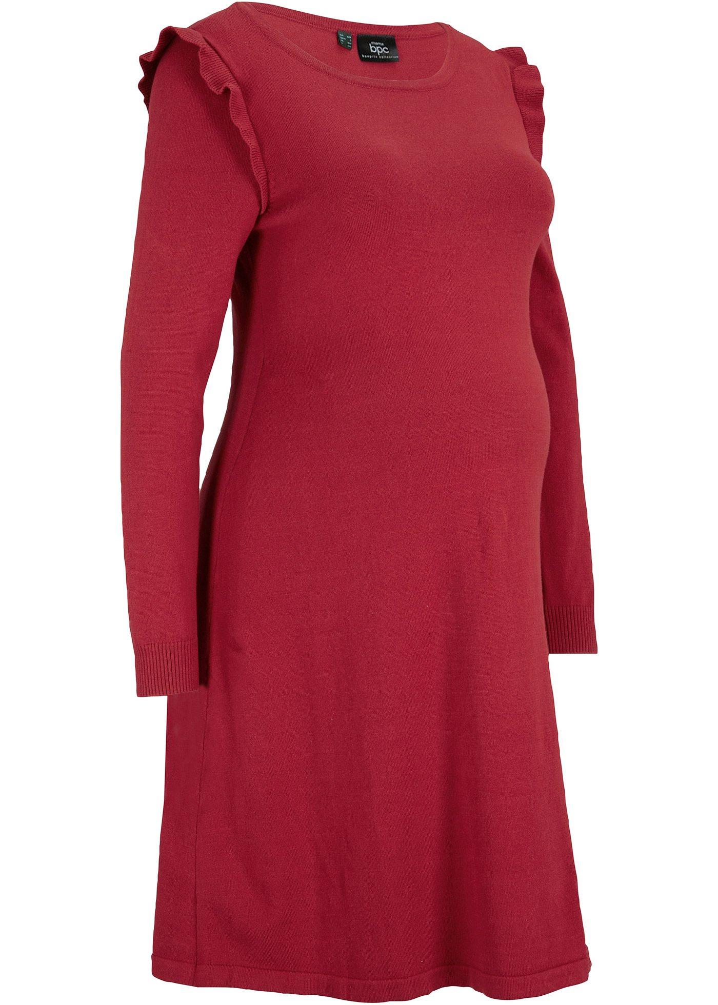 Robe en maille légère de grossesse