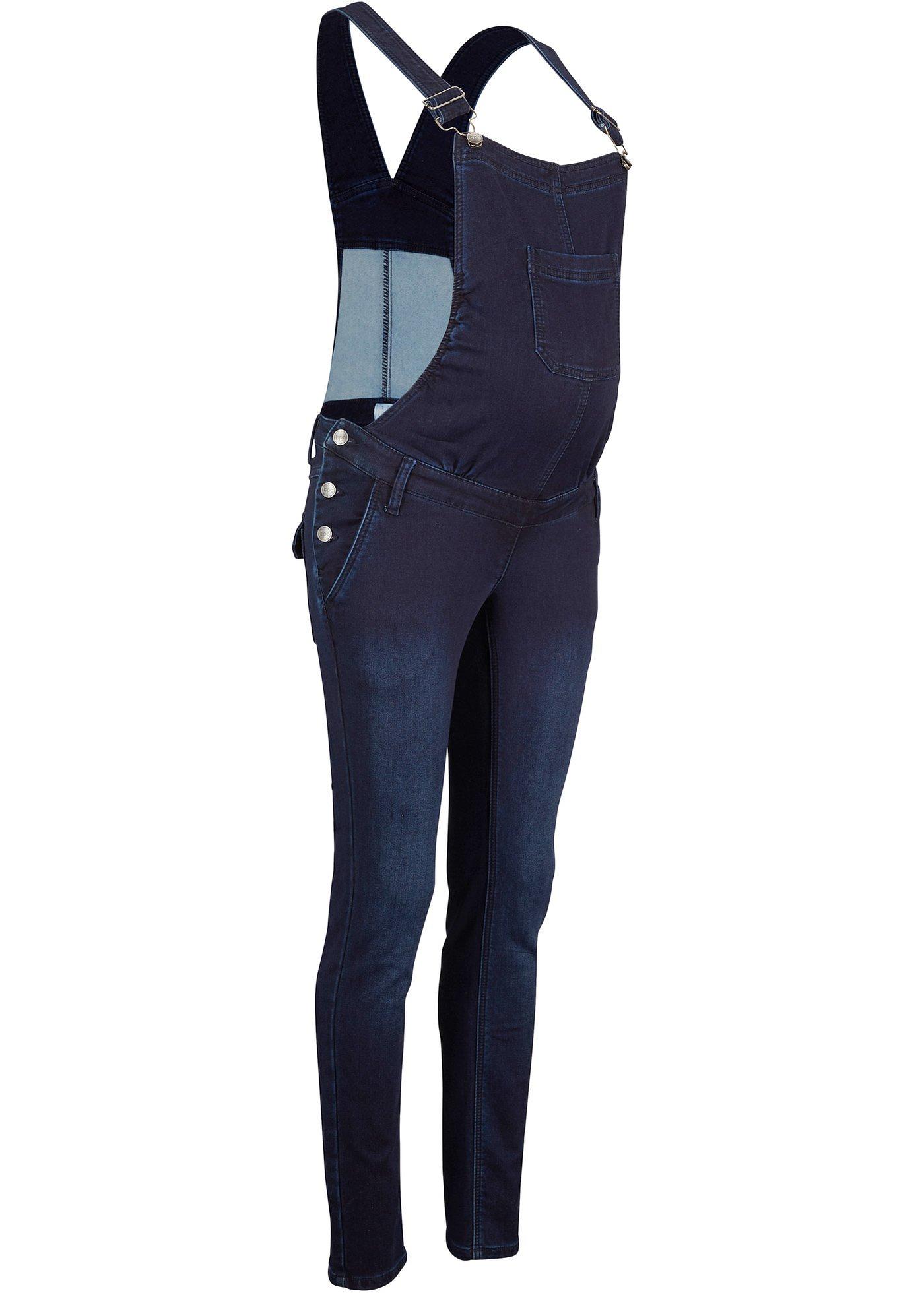 Salopette en jean de grossesse thermo