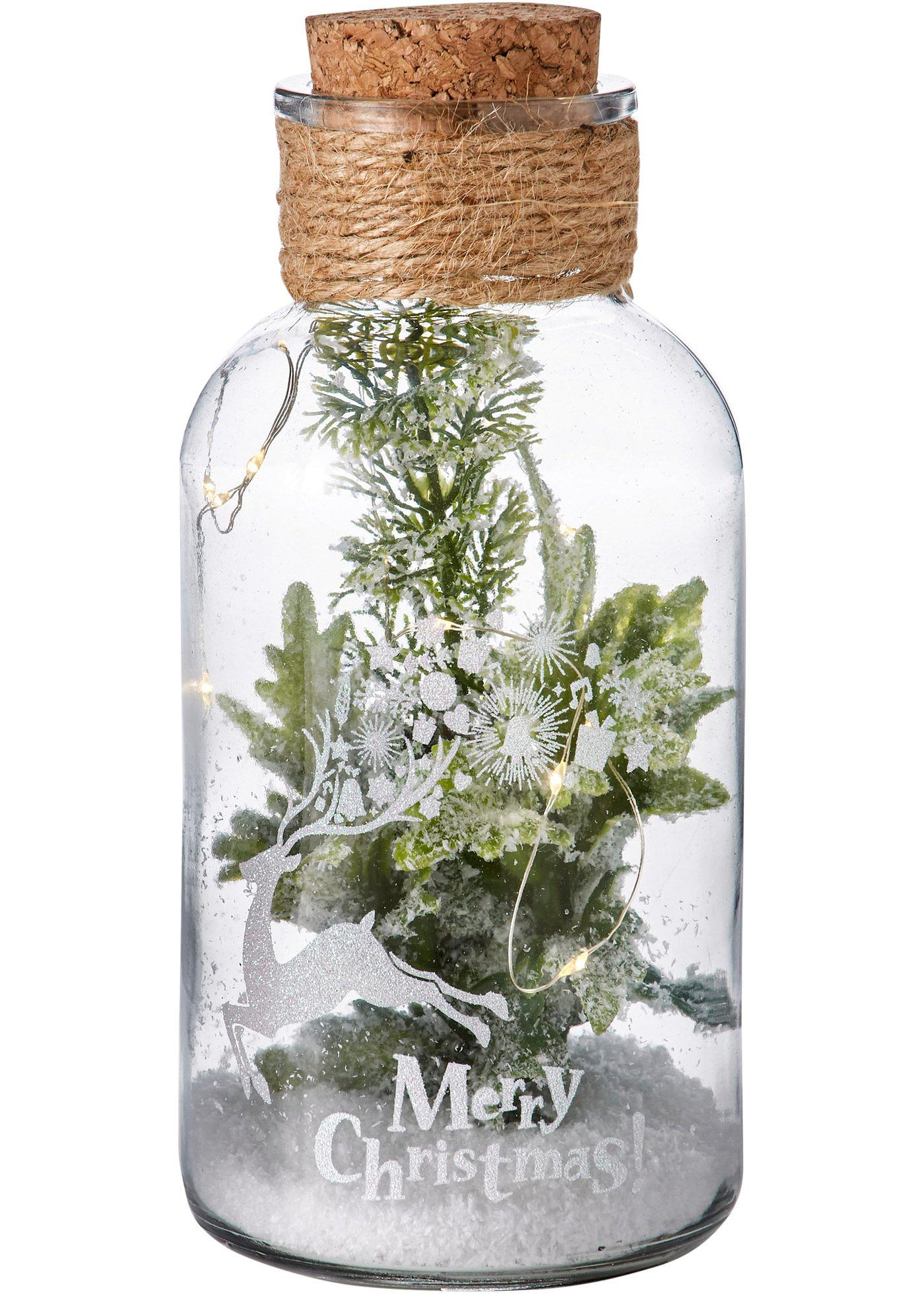 Objet déco LED en verre