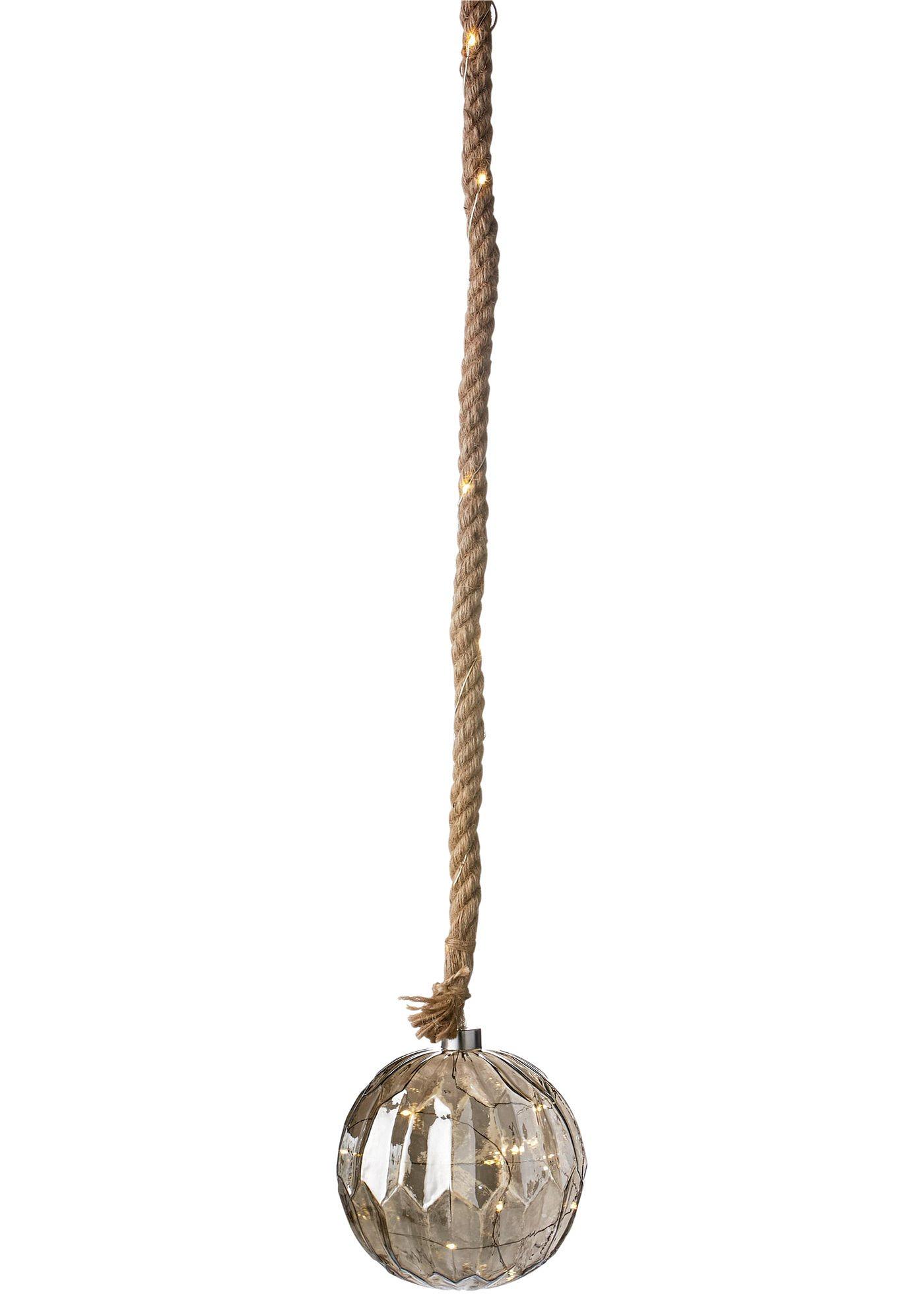 Déco suspendue LED avec corde