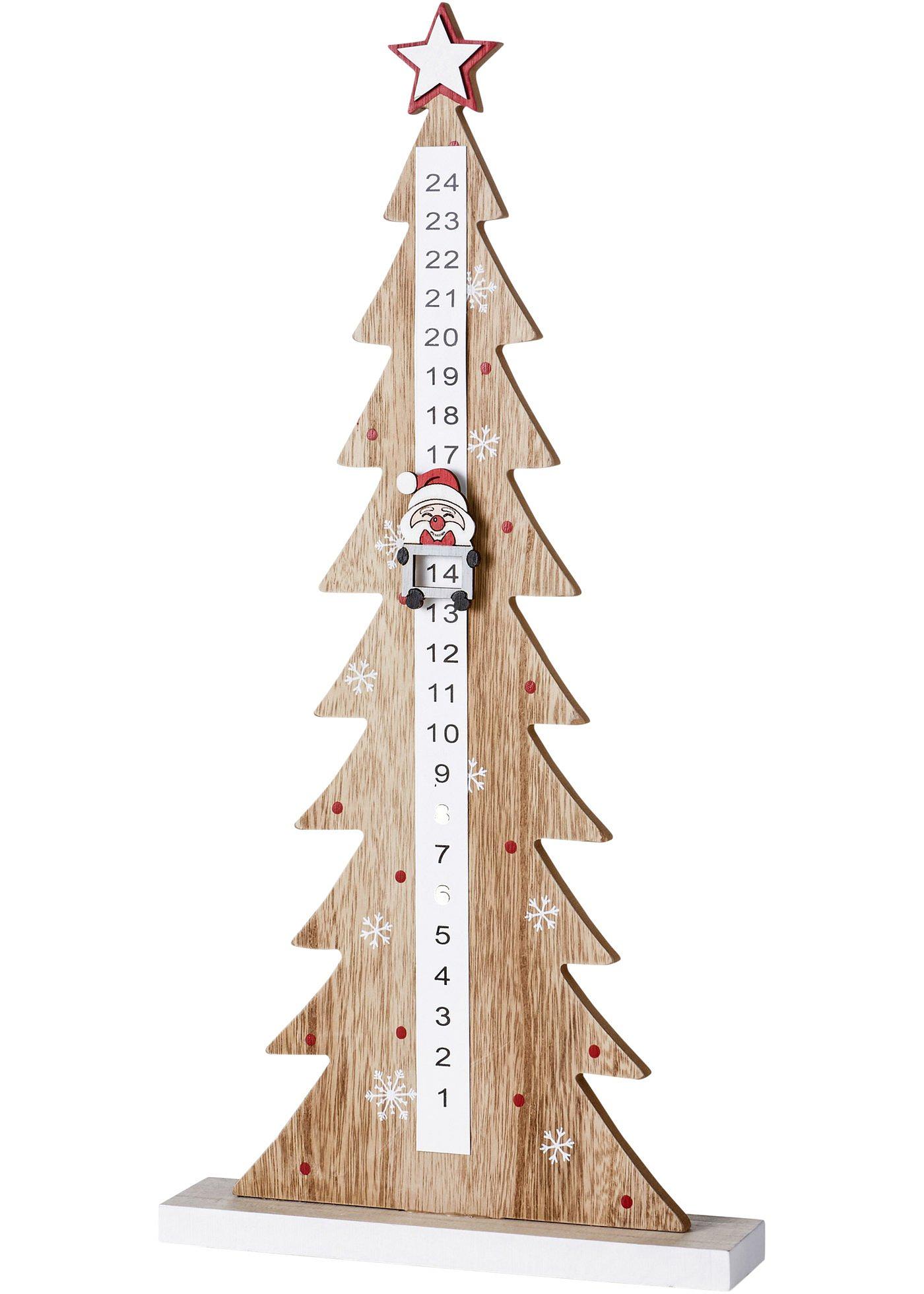 Objet déco avec compte à rebours de Noël