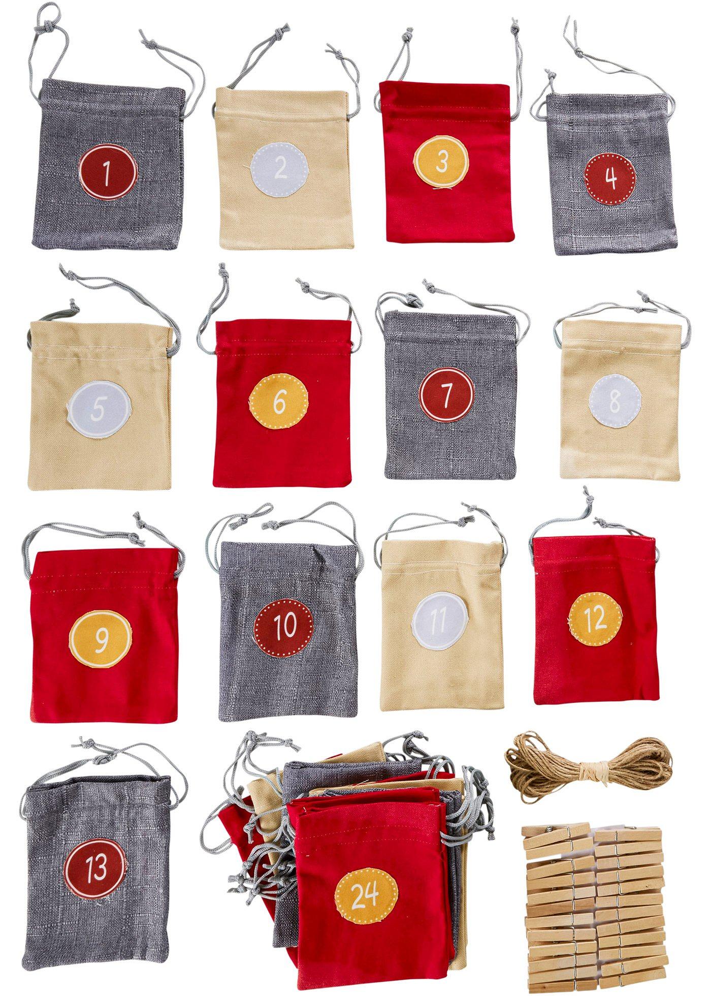 Calendrier de l'Avent DIY (Ens. 49 pces.)