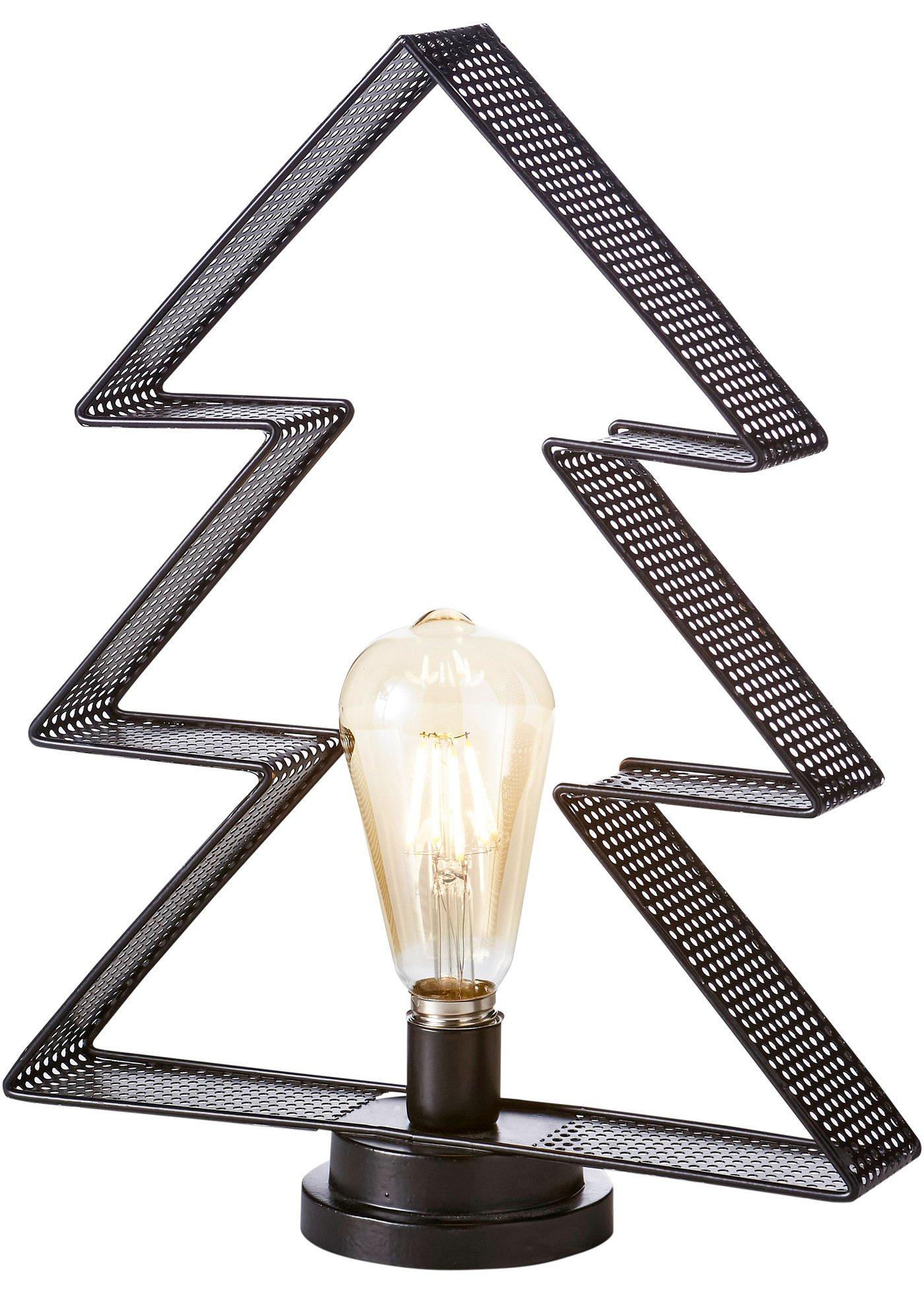 Luminaire déco LED avec sapin