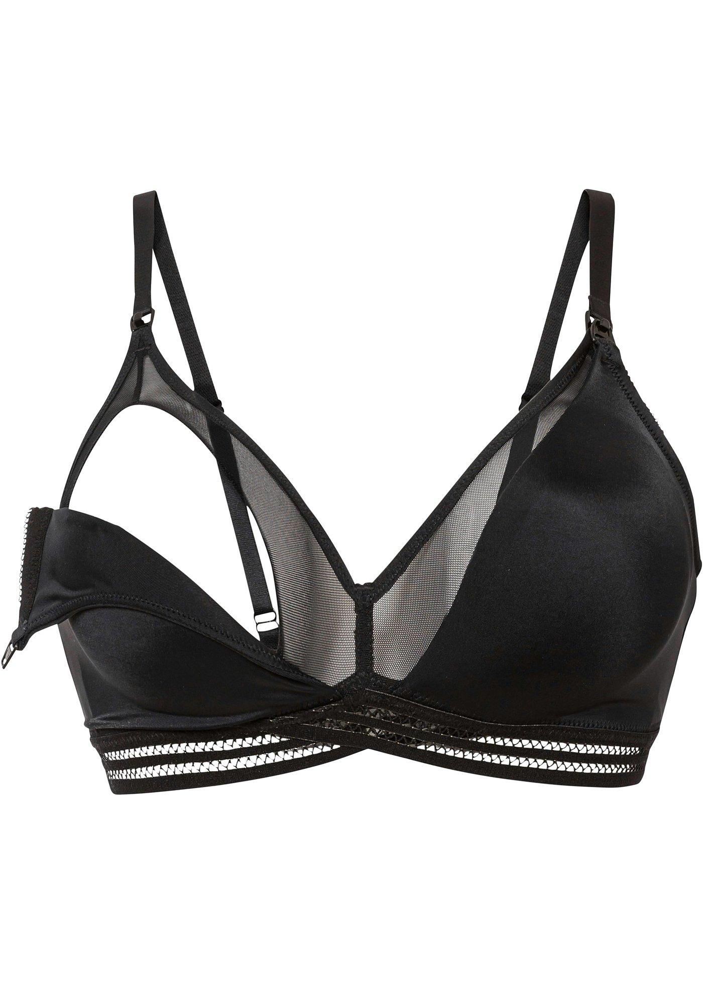 Soutien-gorge d'allaitement sans armatures en matériau recyclé