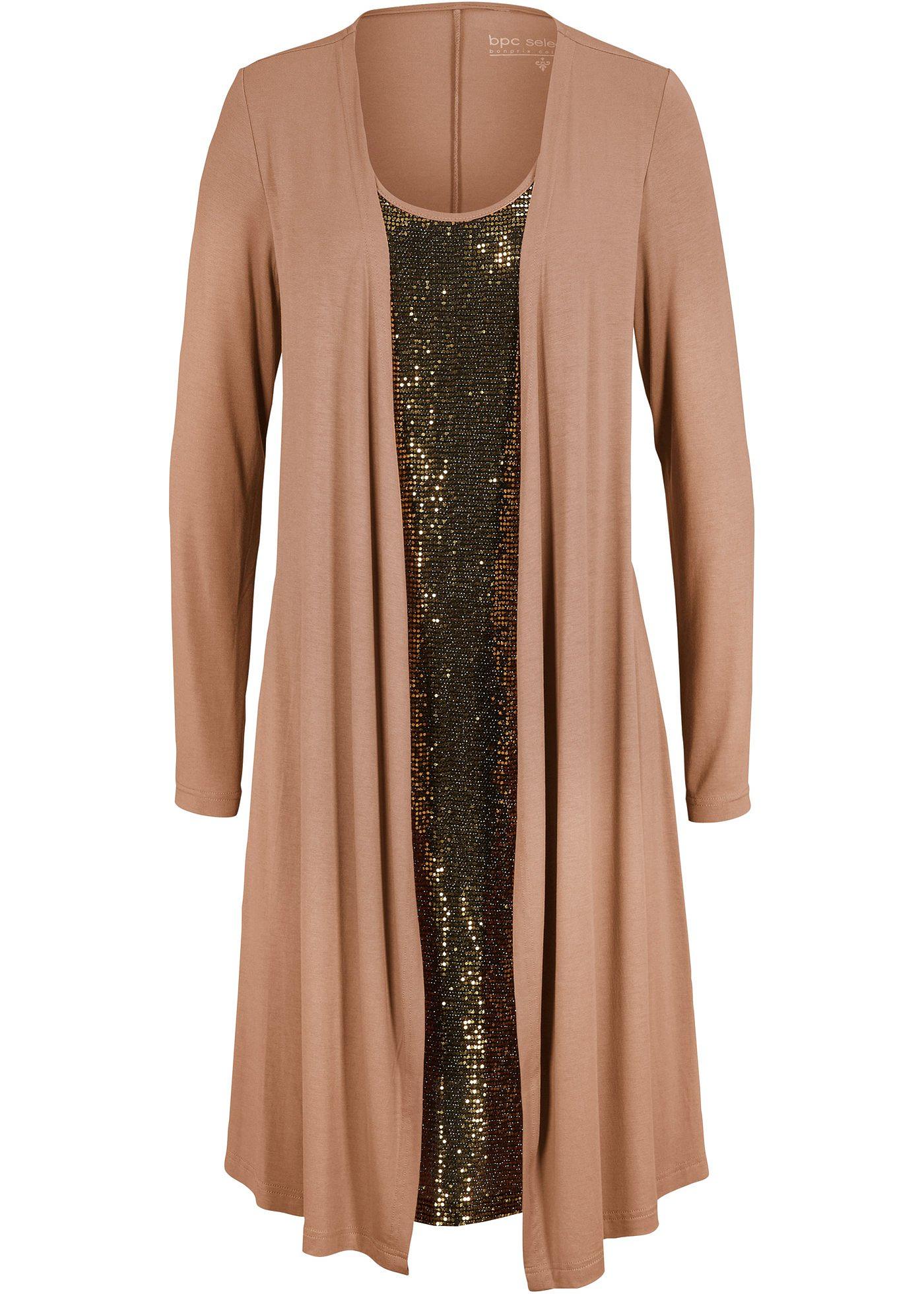 Robe style double épaisseur en viscose durable