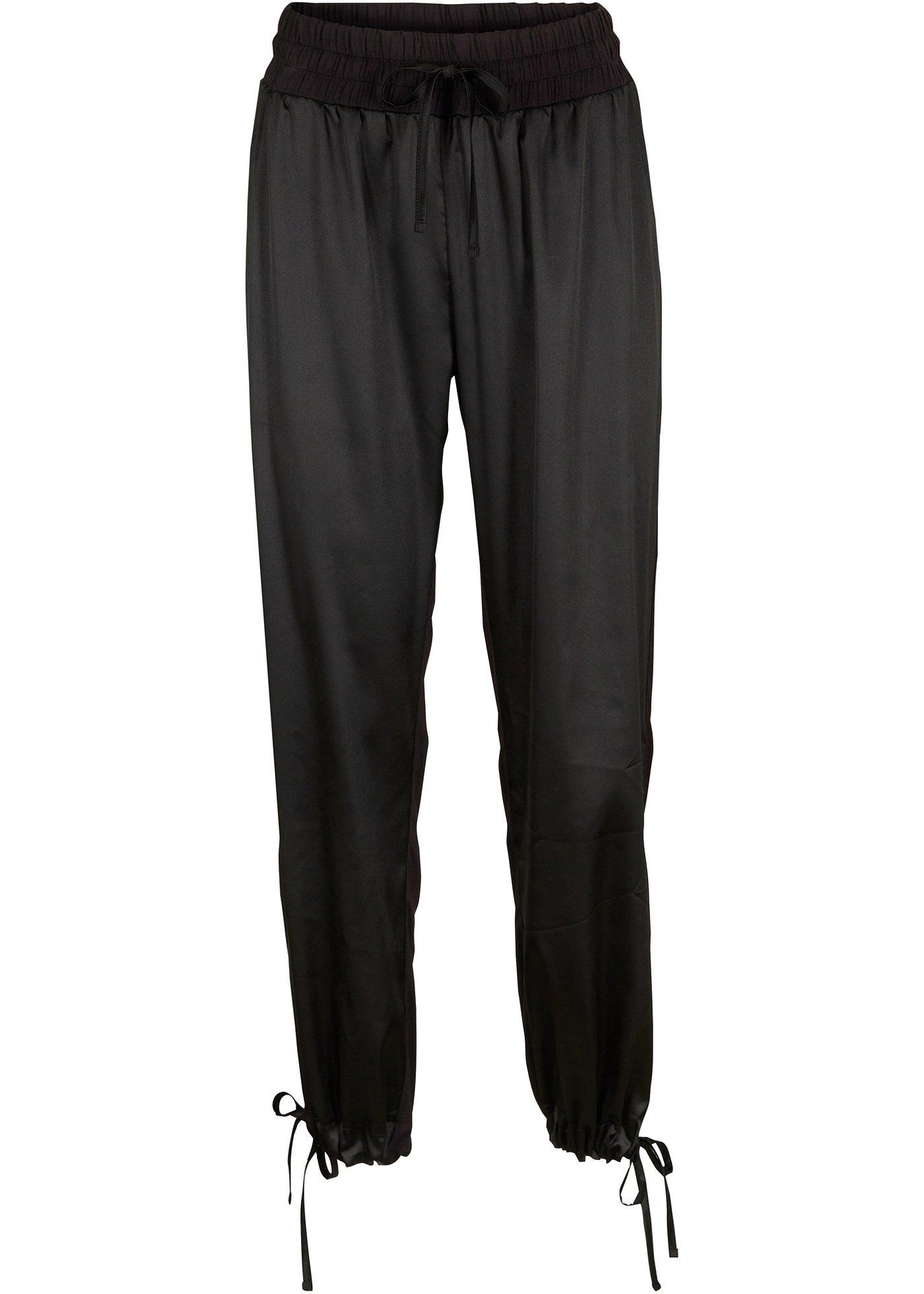 Pantalon en jersey avec satin