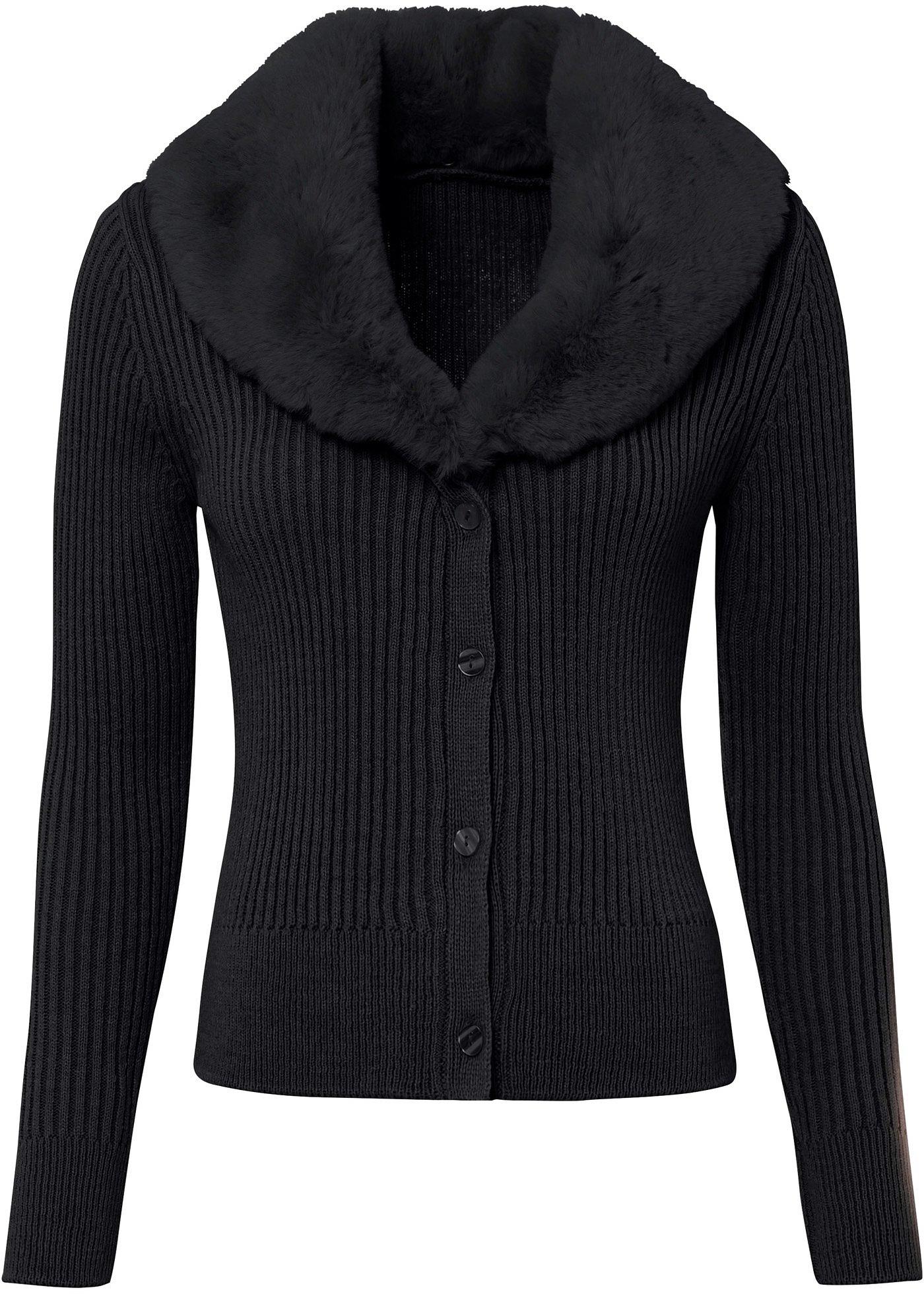 Gilet en maille avec col