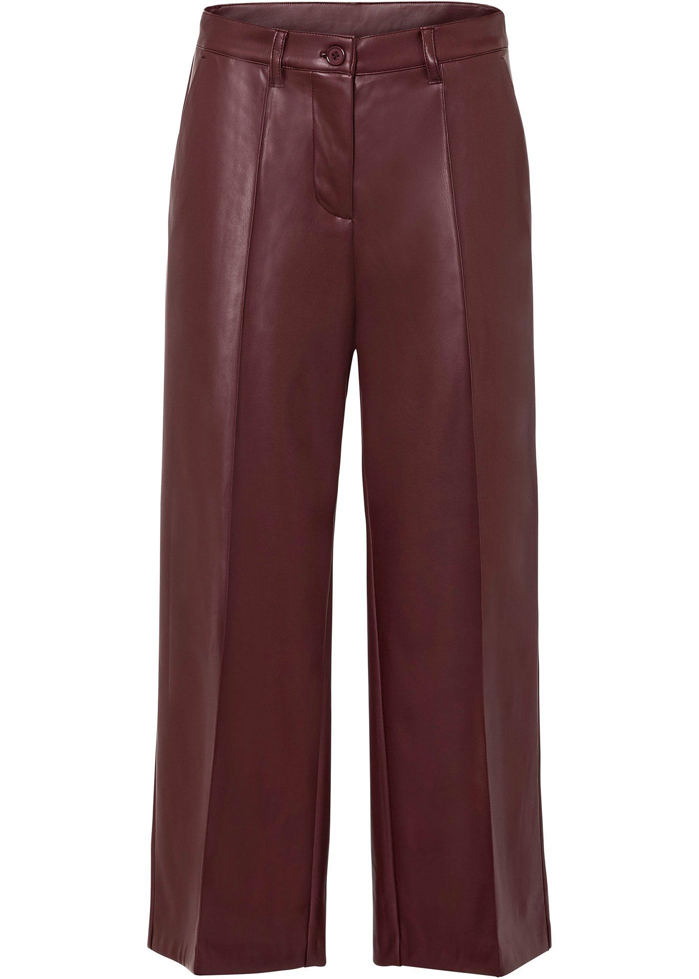 Pantalon synthétique imitation cuir