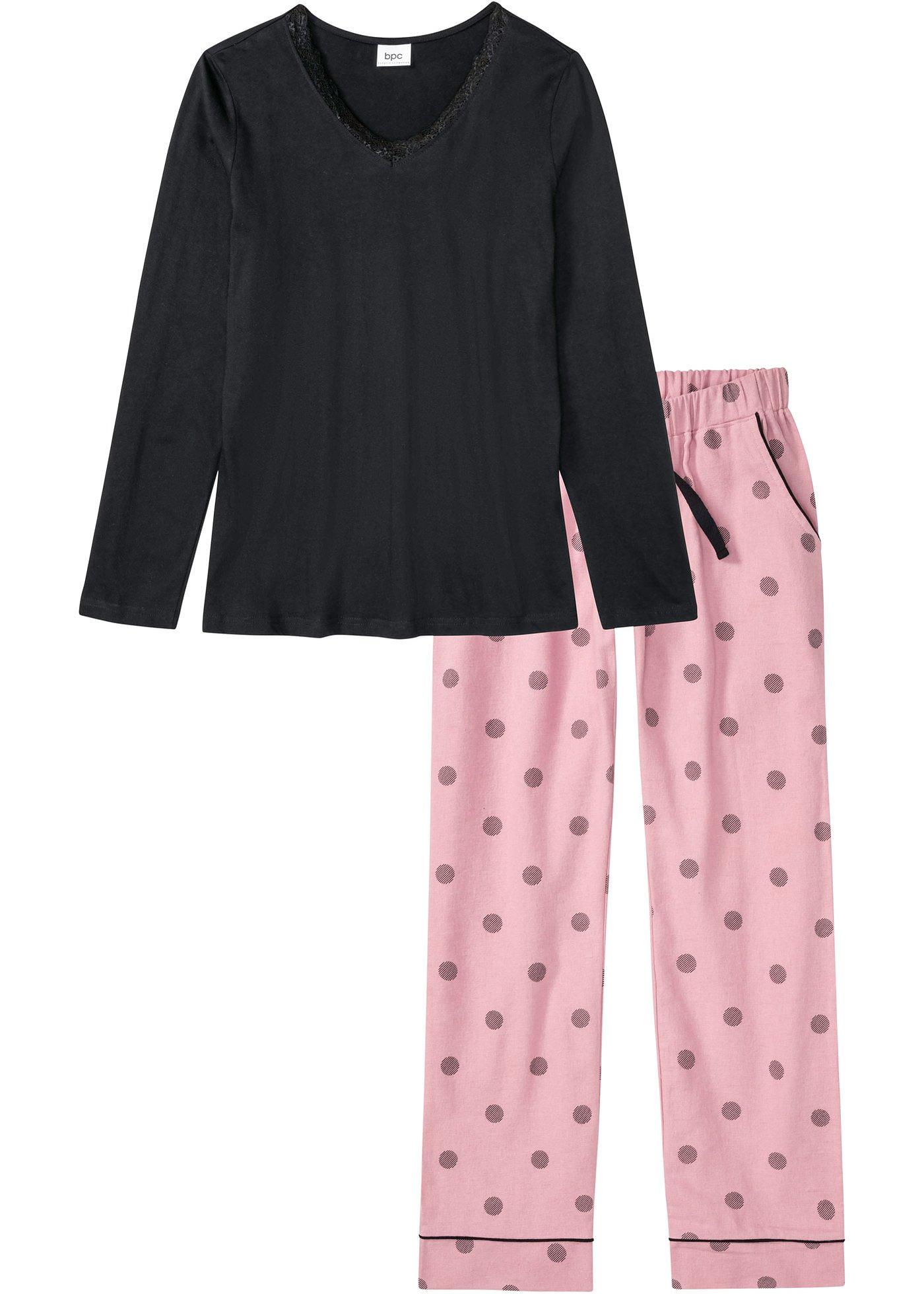 Pyjama avec pantalon en flanelle