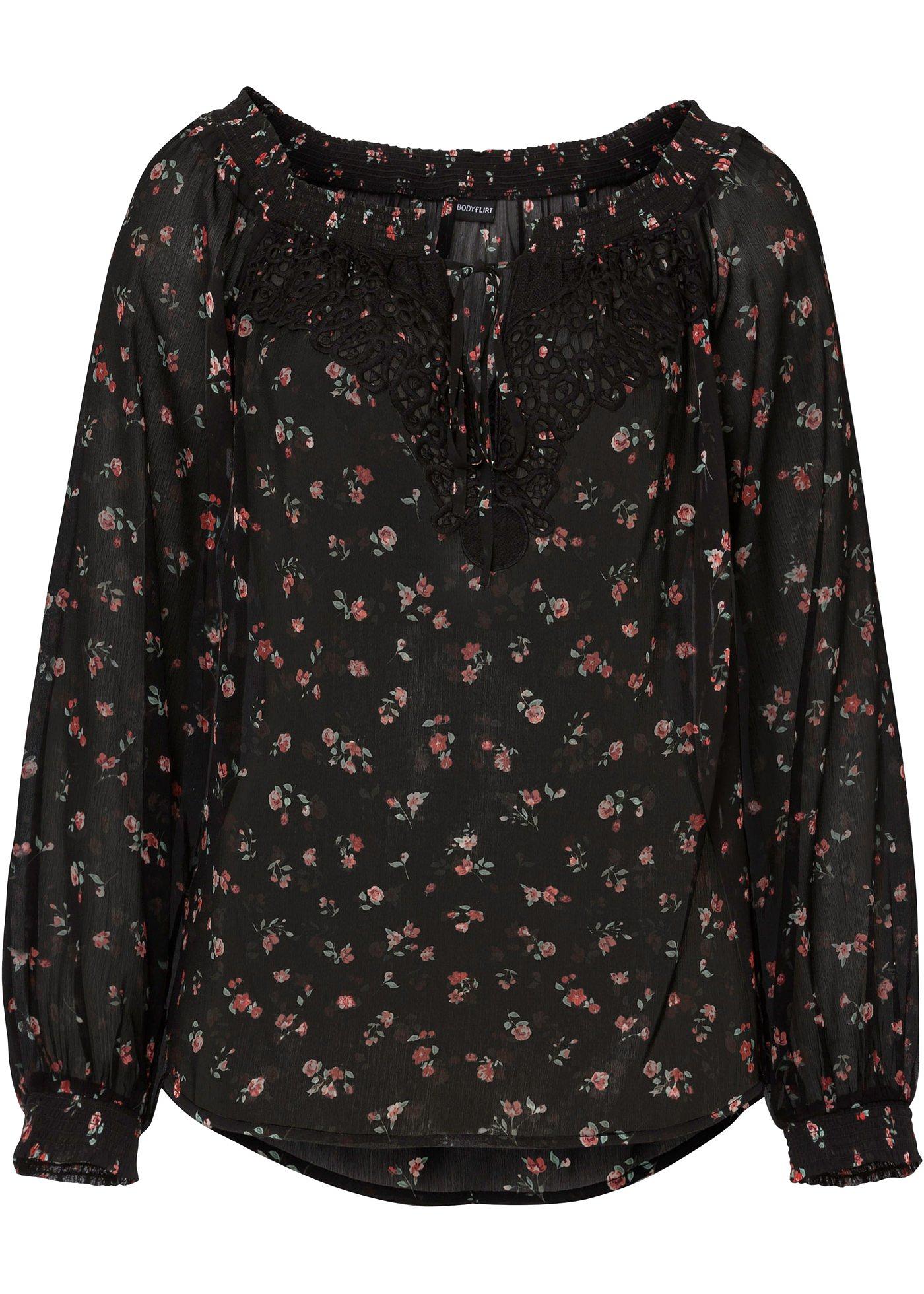 Blouse avec polyester recyclé