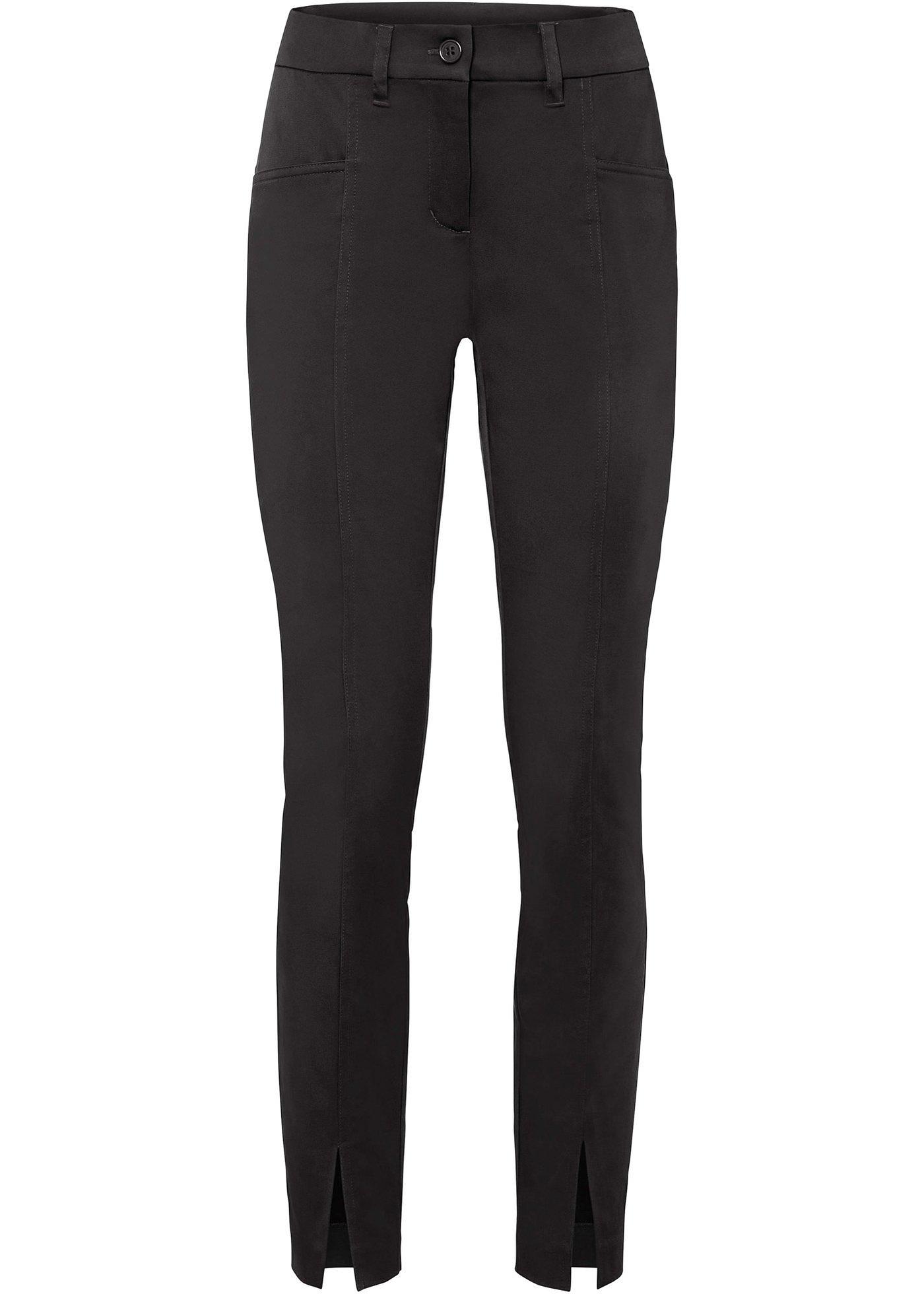 Pantalon extensible avec fentes
