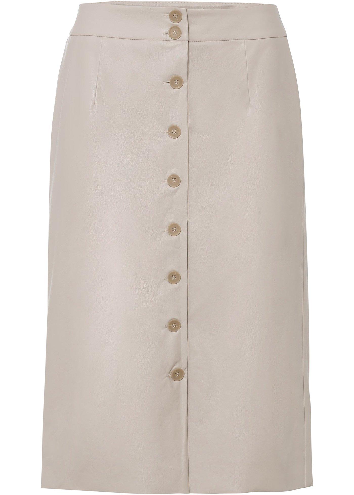 Jupe synthétique imitation cuir