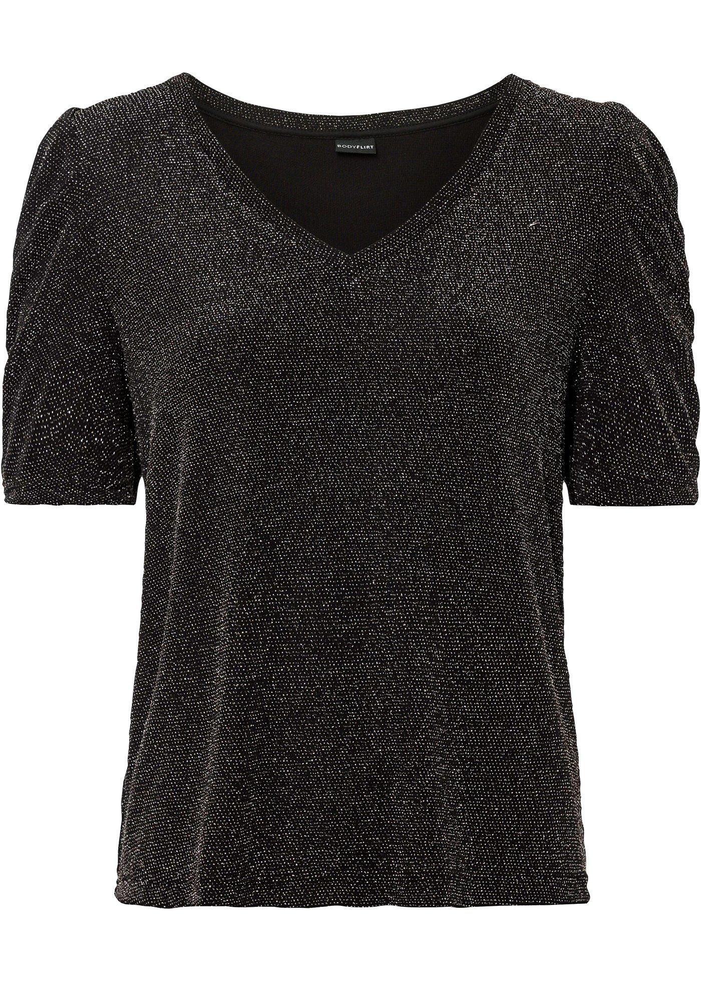 T-shirt boxy scintillant