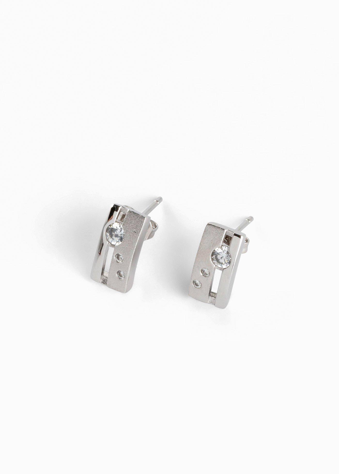 Clous d'oreilles avec zirconium