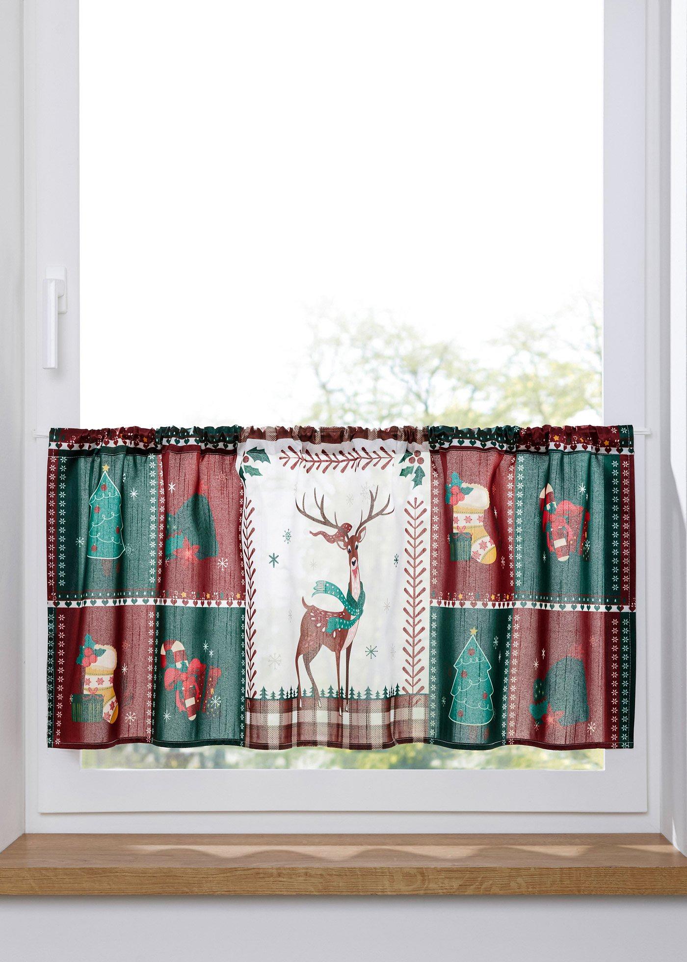 Brise-bise avec imprimé Noël