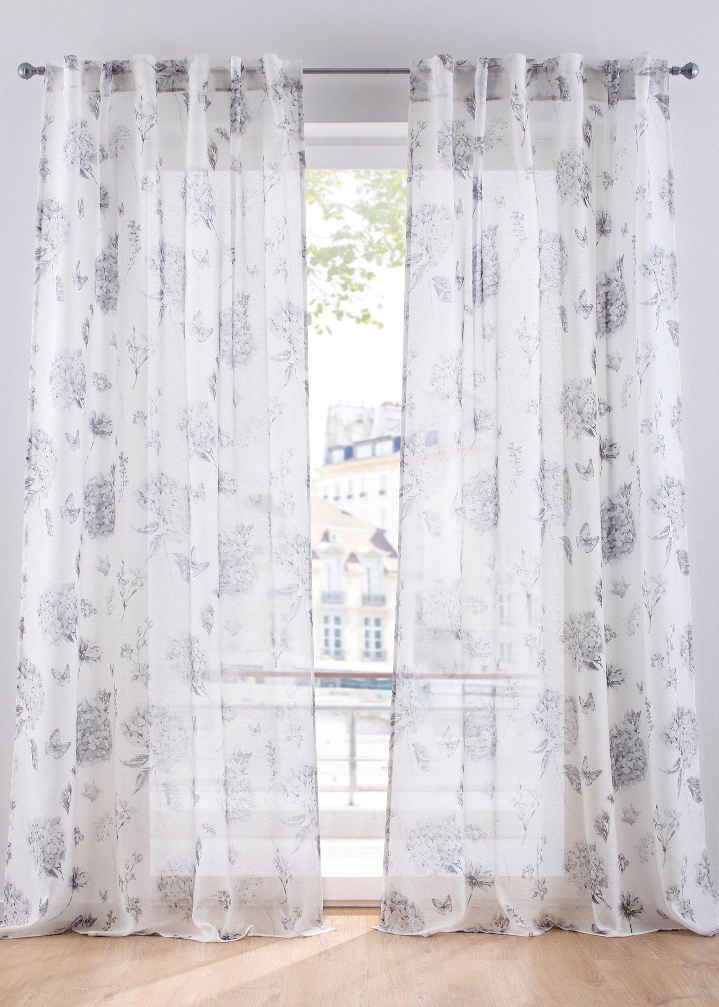 Voilage avec polyester recyclé (1 pce.)