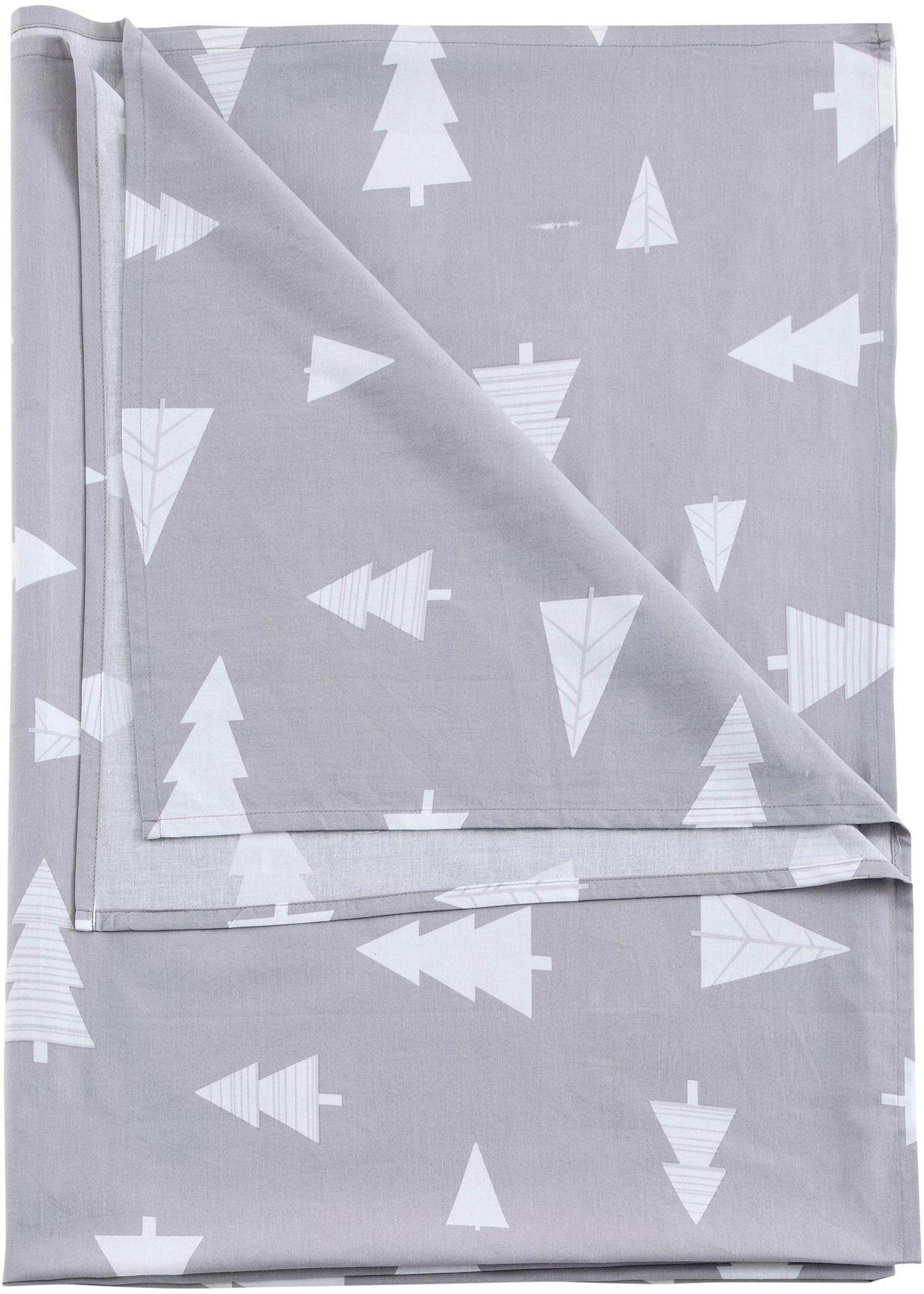 Couvre-lit avec sapins