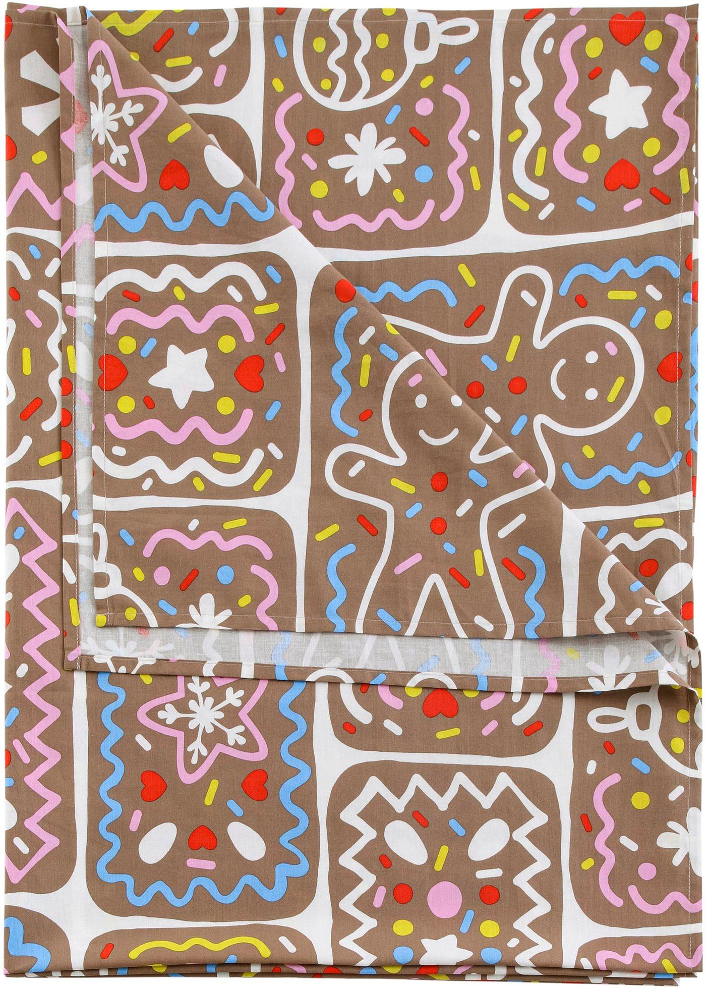 Couvre-lit à motif pain d'épices