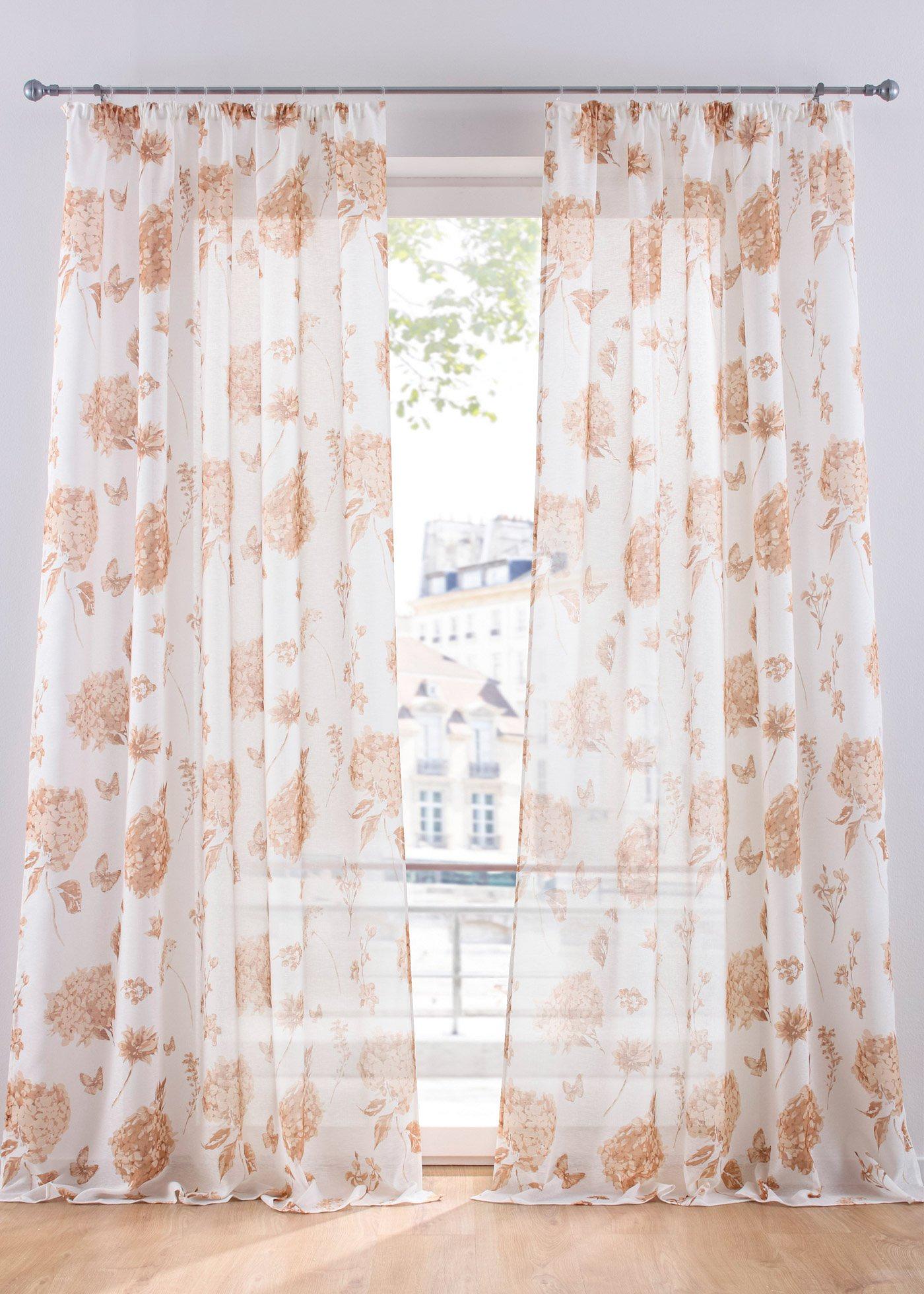 Voilage avec polyester recyclé (1 pce.)