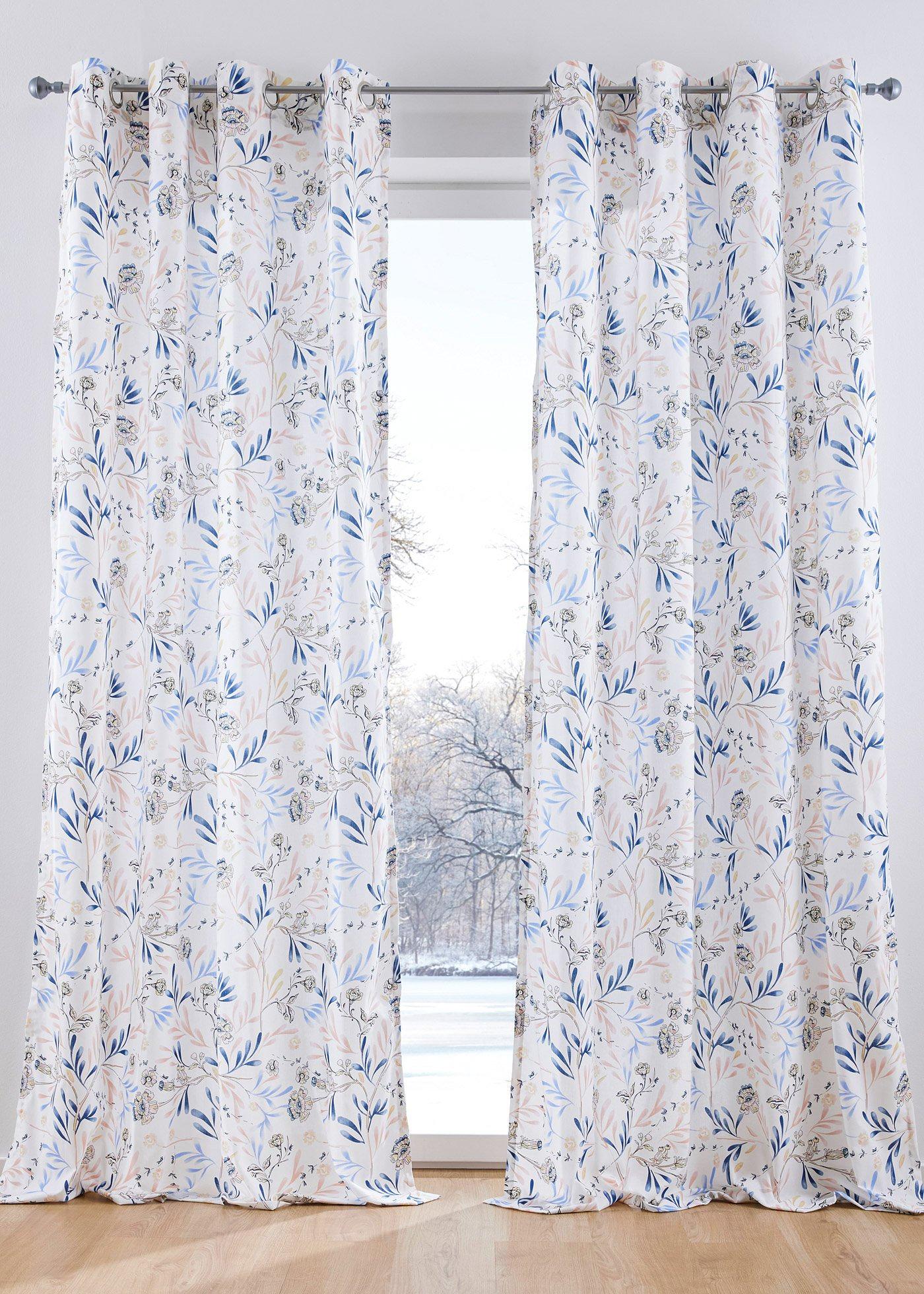 Panneau à imprimé floral (1 pce.)