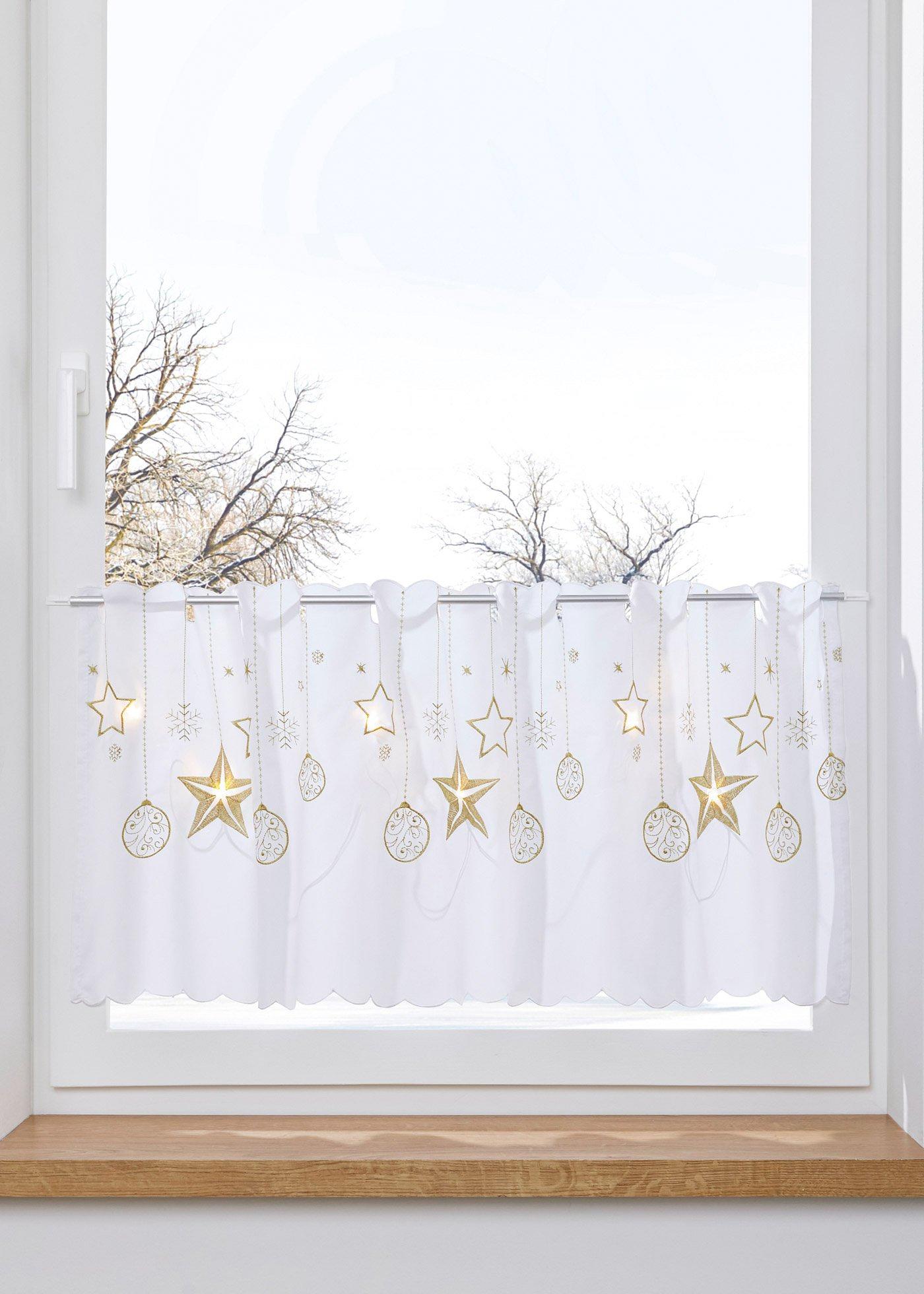 Brise-bise à LED imprimé hivernal