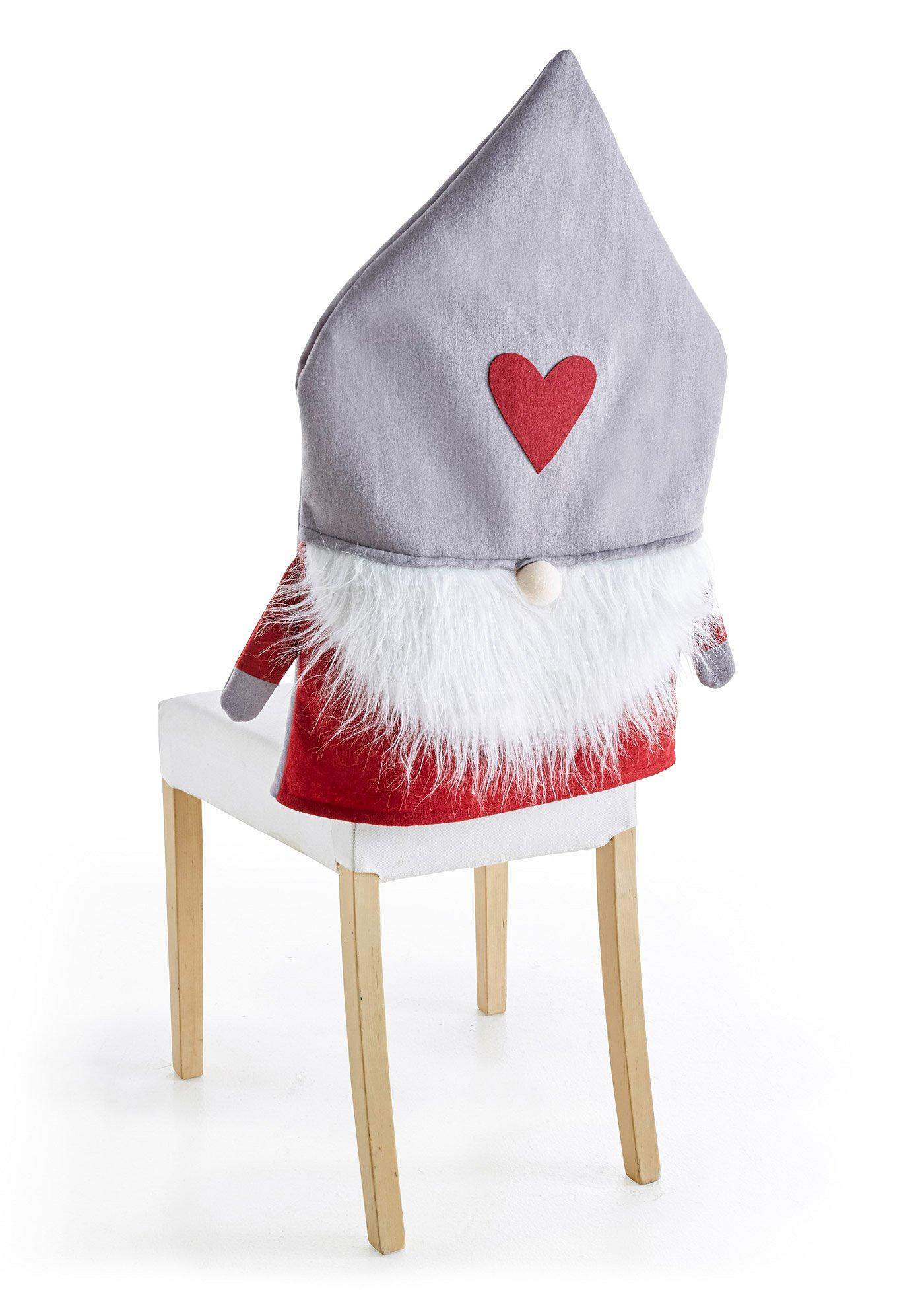 Lot de 2 housses de chaise avec lutin