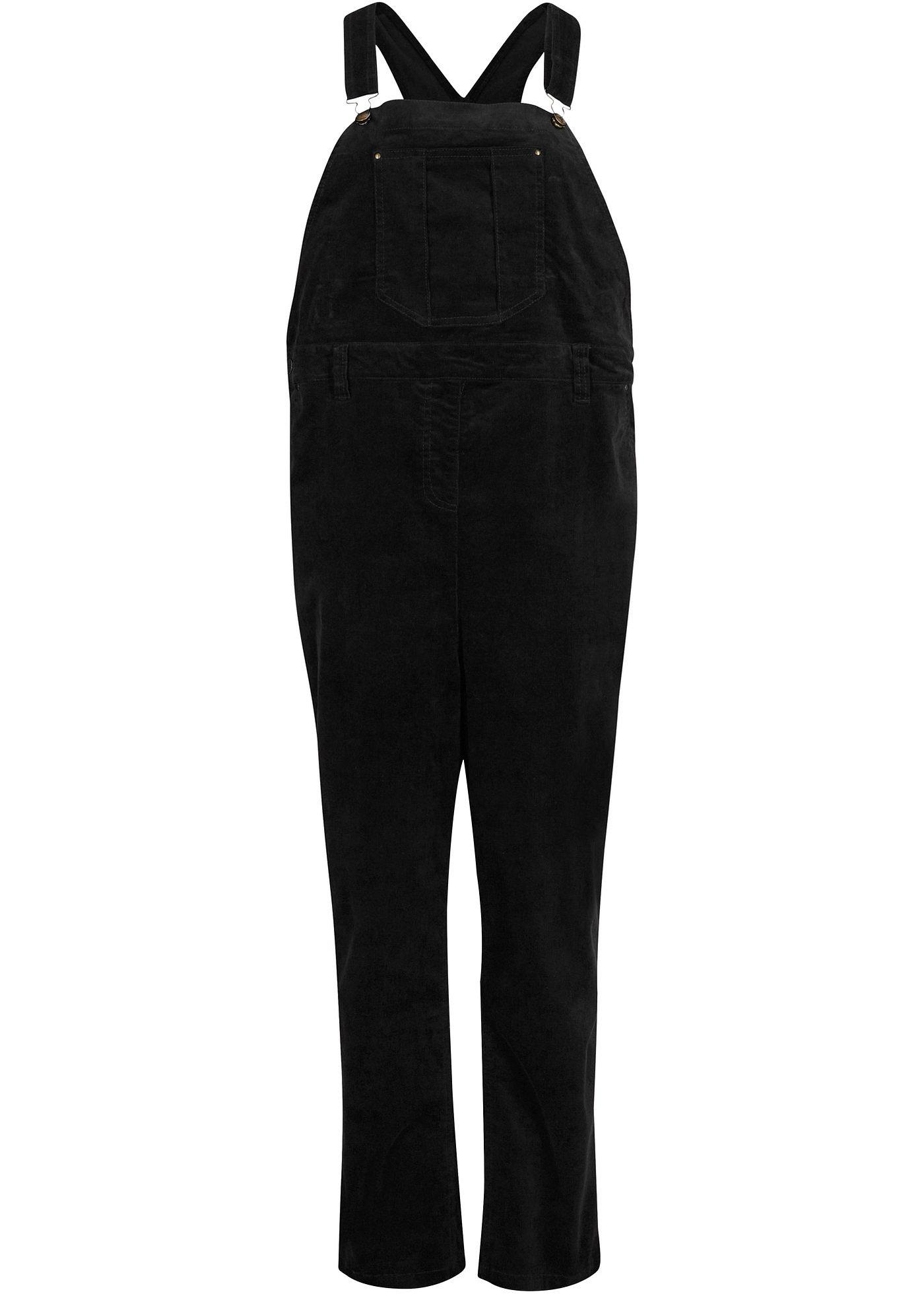 Salopette en velours côtelé de coupe ample