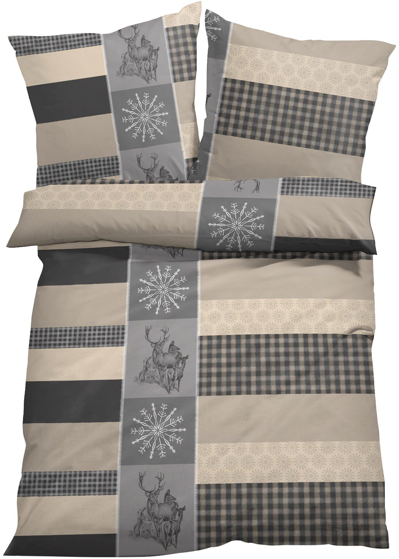 Parure de lit avec cerfs