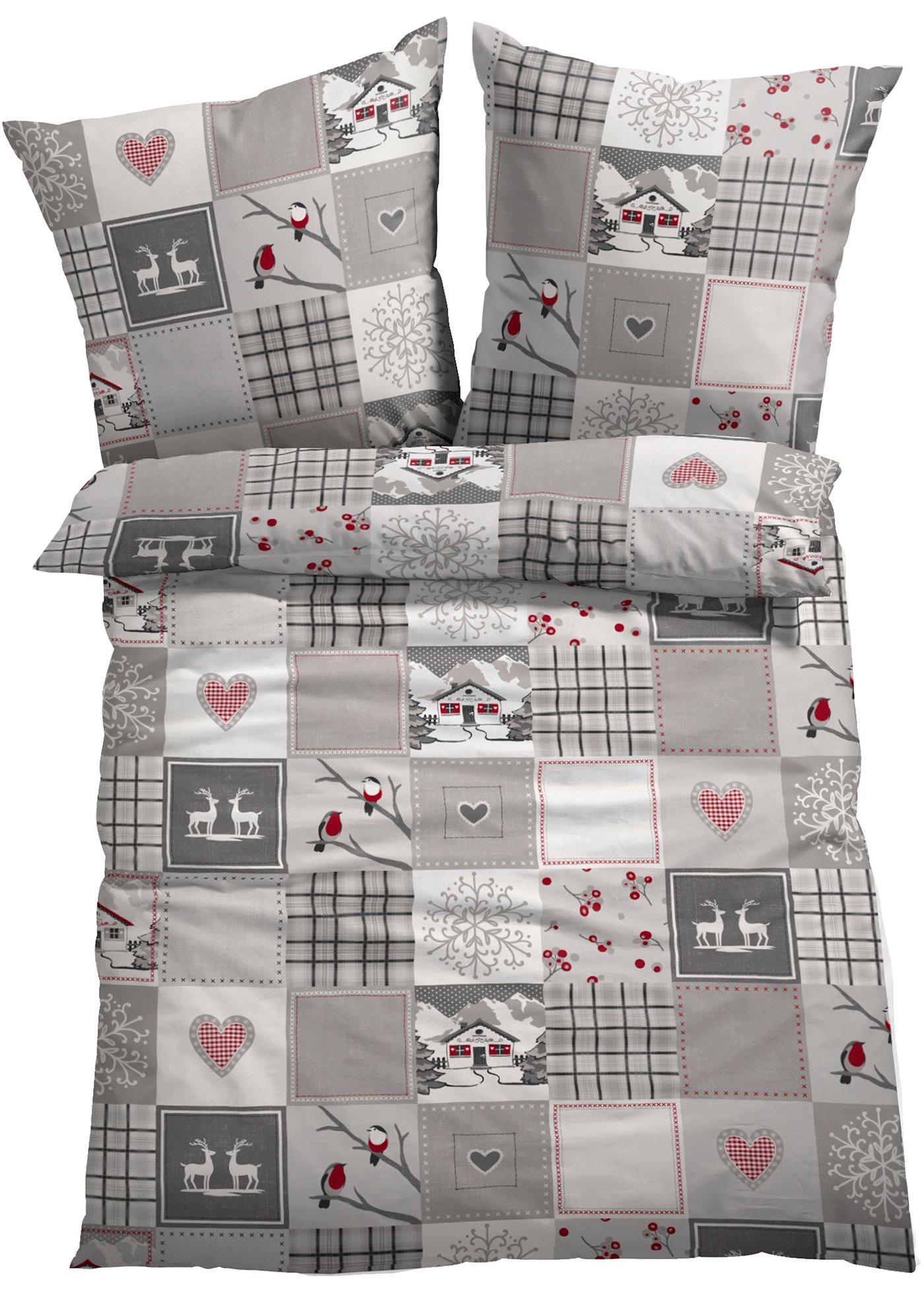 Parure de lit à motif hivernal
