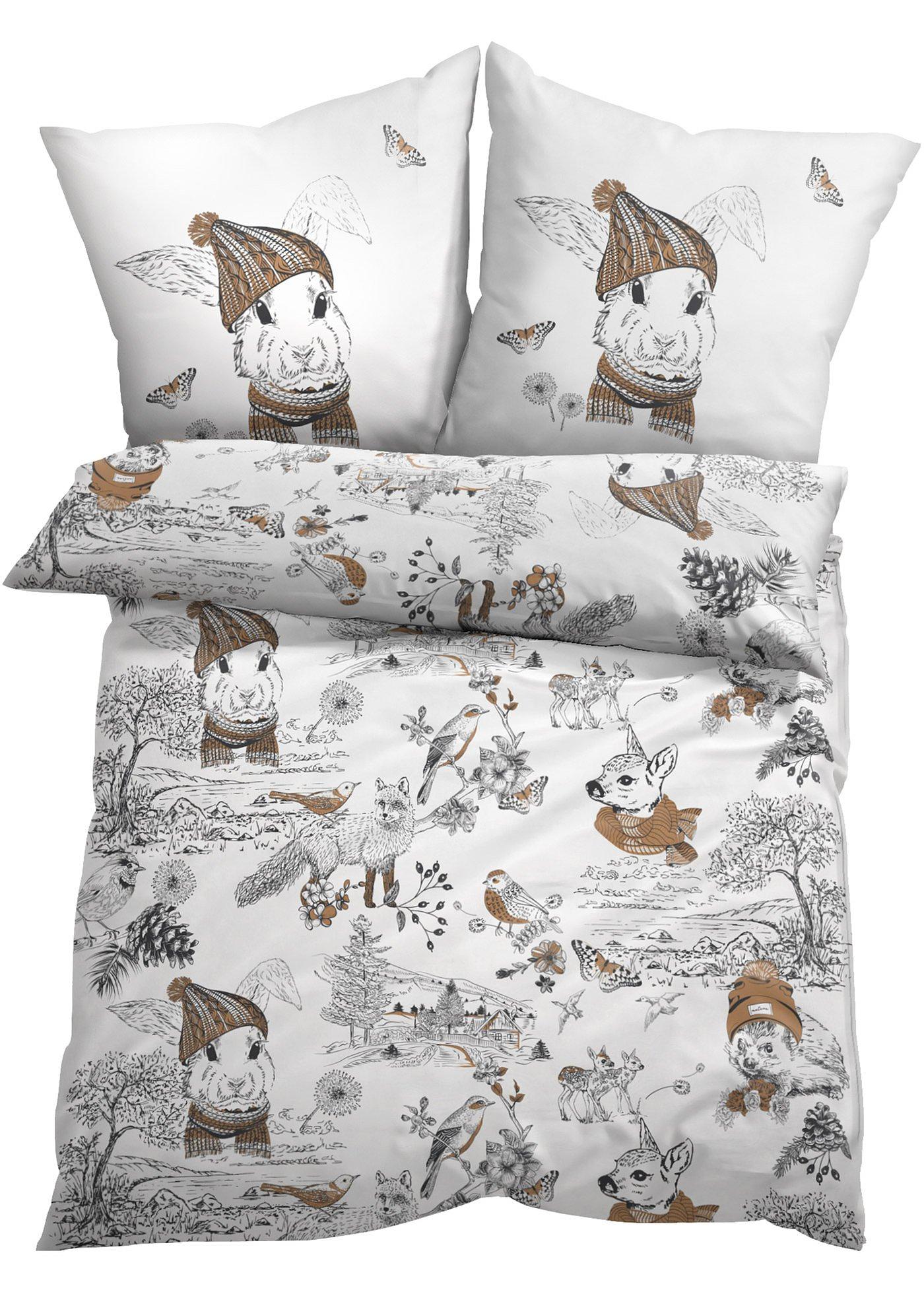 Parure de lit avec animaux