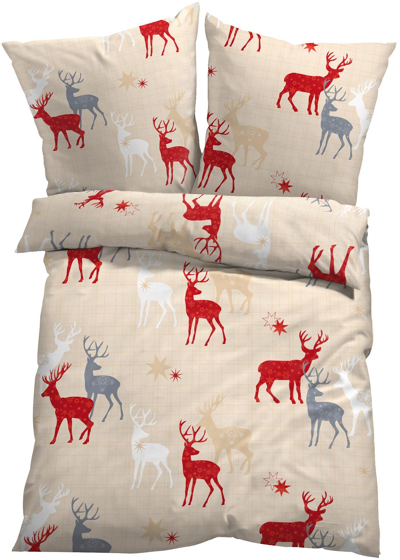 Parure de lit avec cerfs